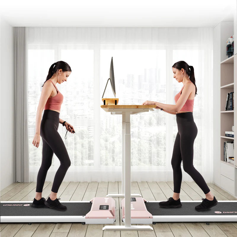 DeerRun-Q1 Urban Under-Desk Treadmill & Smart Scale for Body Weight