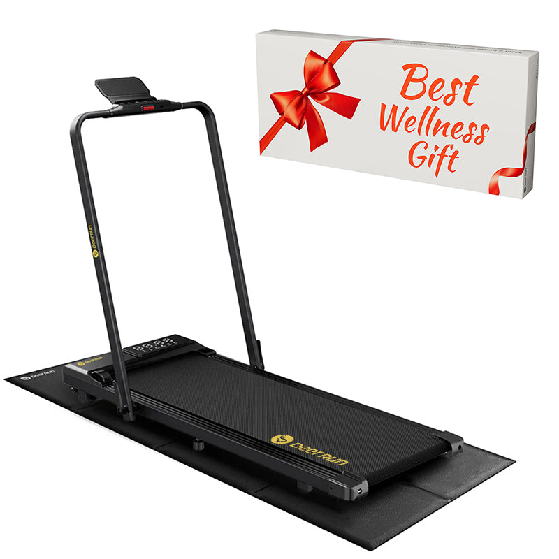 DeerRun＆Halloween co-branded 2-in-1 Folding Smart Treadmill with Handrail & Gift giving