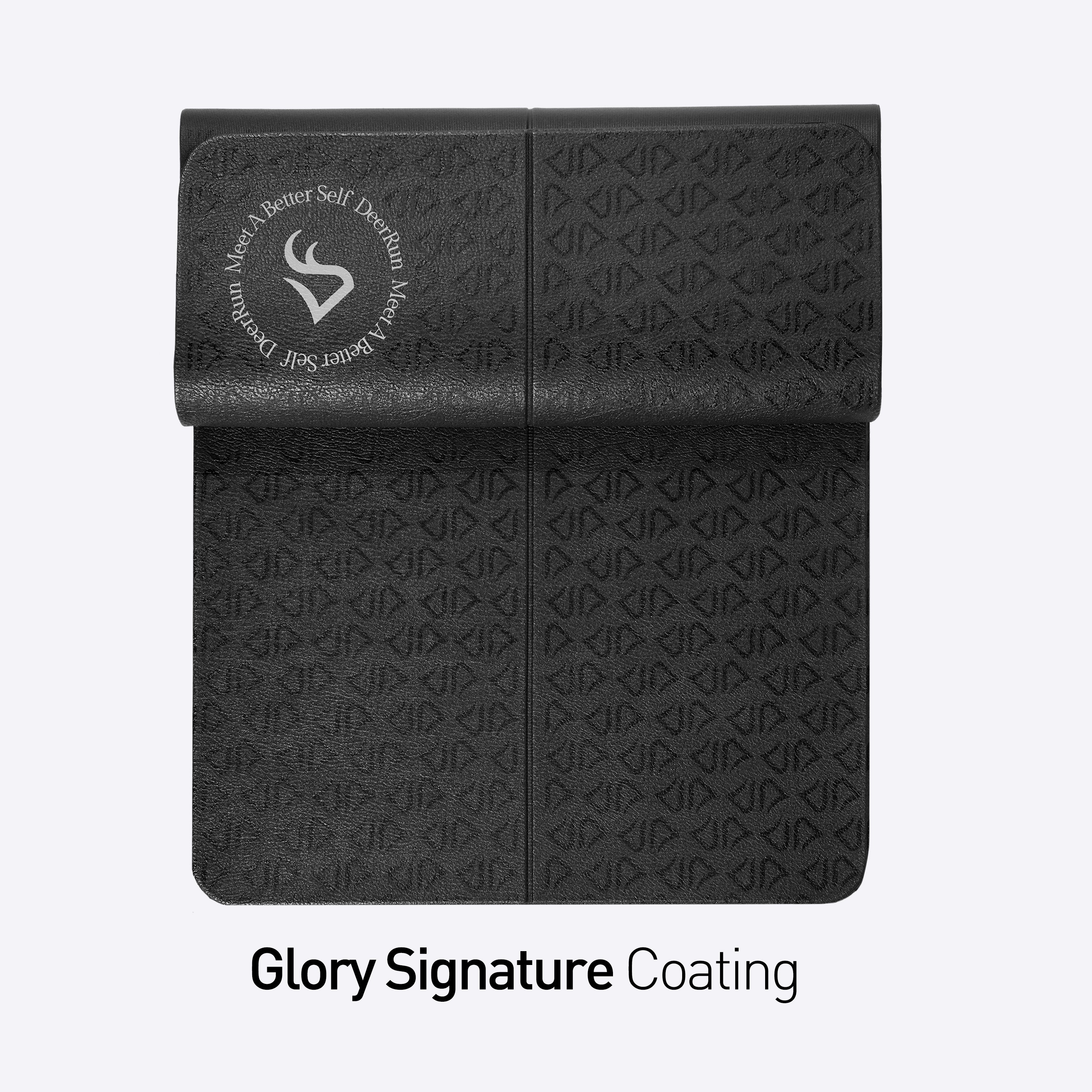 DeerRun® Glory Mat In 6MM Signature PVC, Higher Density Foldable Treadmill Mat