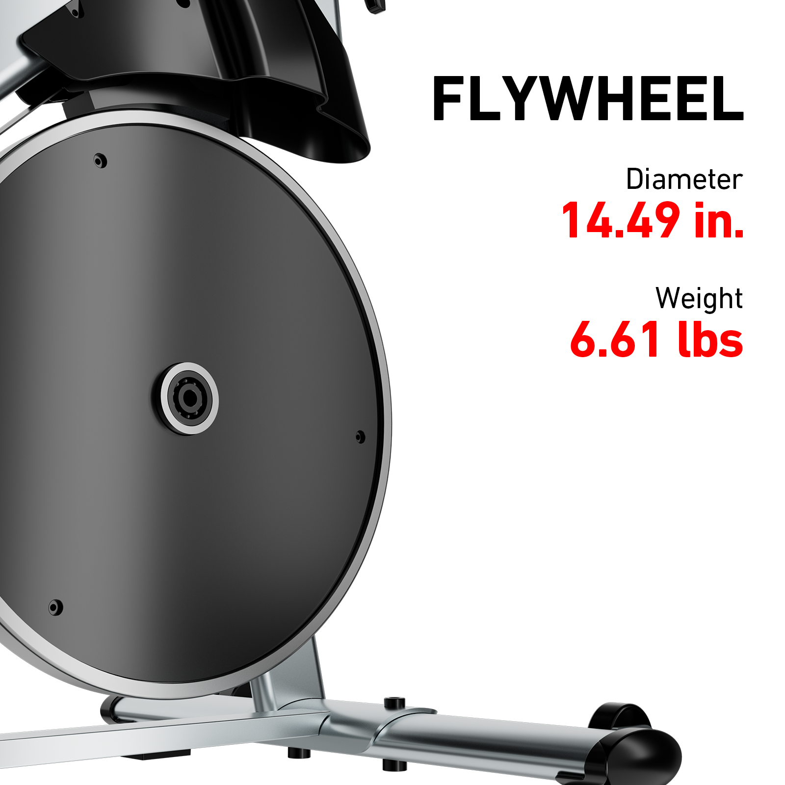 DeerRun S500 Pro King Size Indoor Exercise Bike for Tall Riders 32 Magnetic Adjustable Resistance, LED Screen, Silver