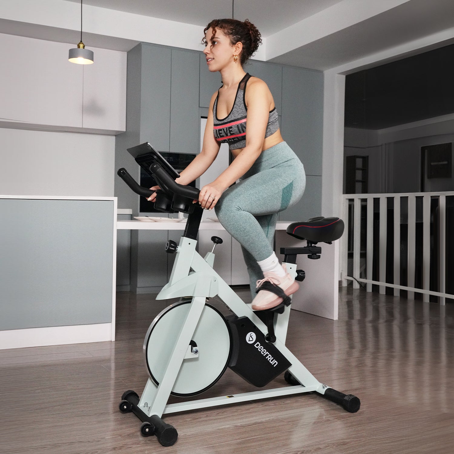 DeerRun Oversized Bike Seat for DeerRun Indoor Cycling Bike, Ergonomic Design Comfort Seat Cushion DeerRun Oversized Bike Seat for DeerRun Indoor Cycling Bike, Ergonomic Design Comfort Seat Cushion