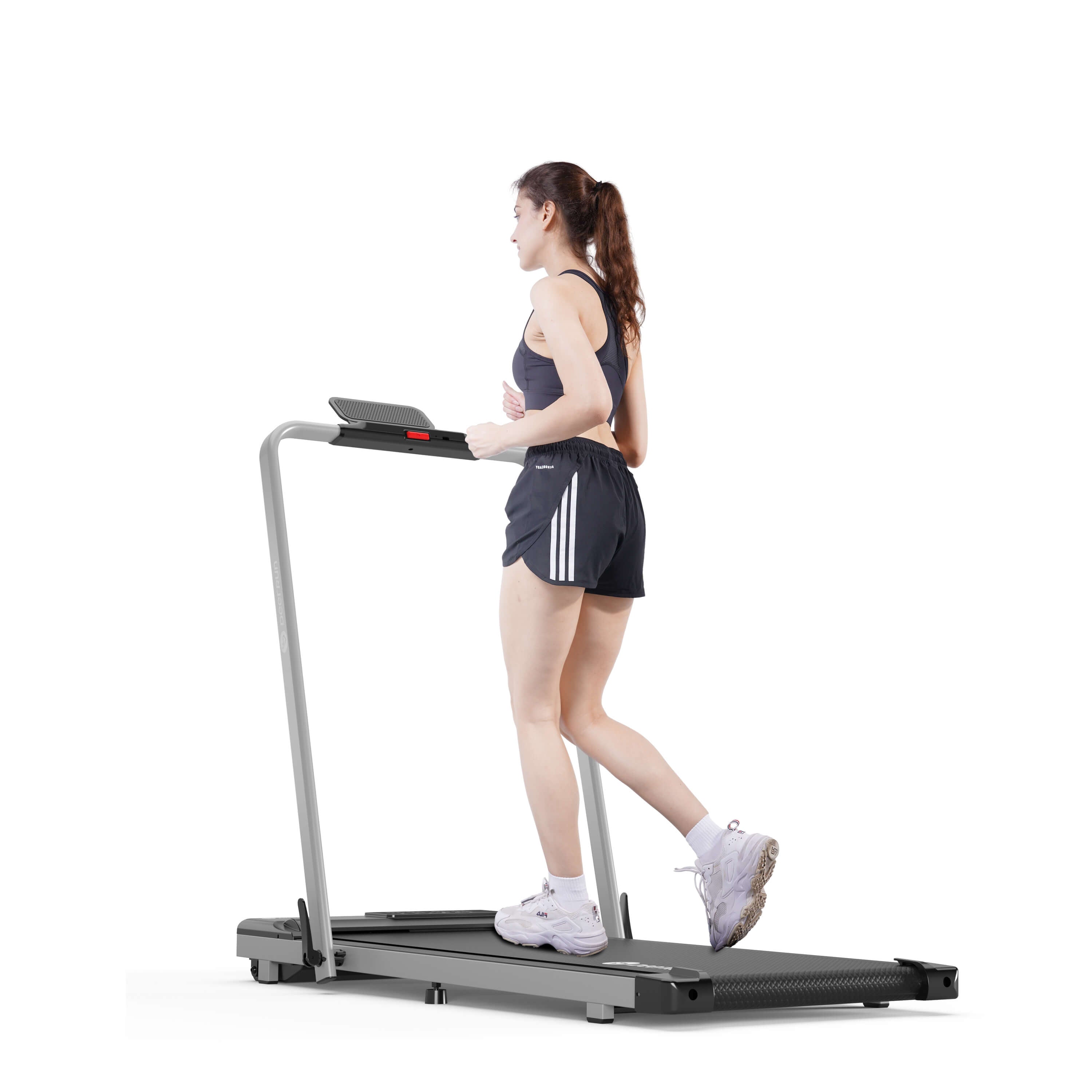 DeerRun A5 Pro Smart 2 in 1 Folding Treadmill Silver