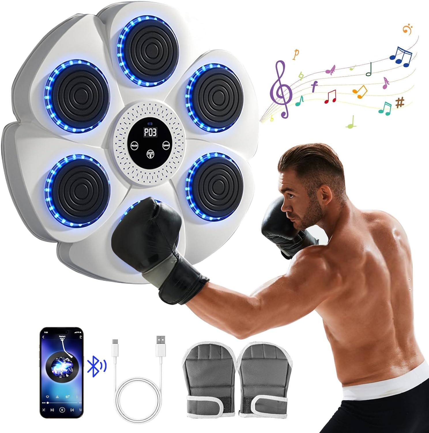 DeerRun® Smart Music Boxing Machine