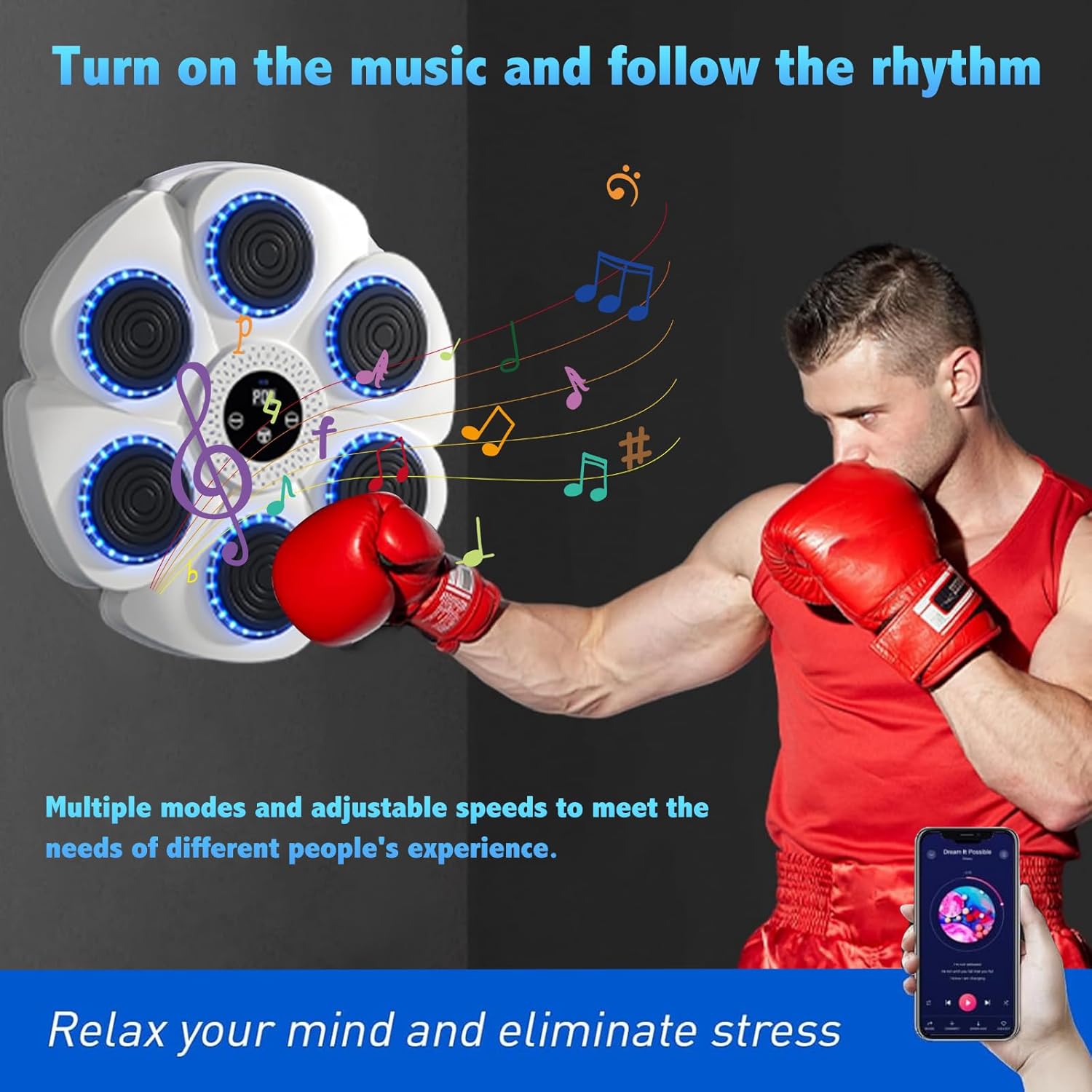 DeerRun® Smart Music Boxing Machine