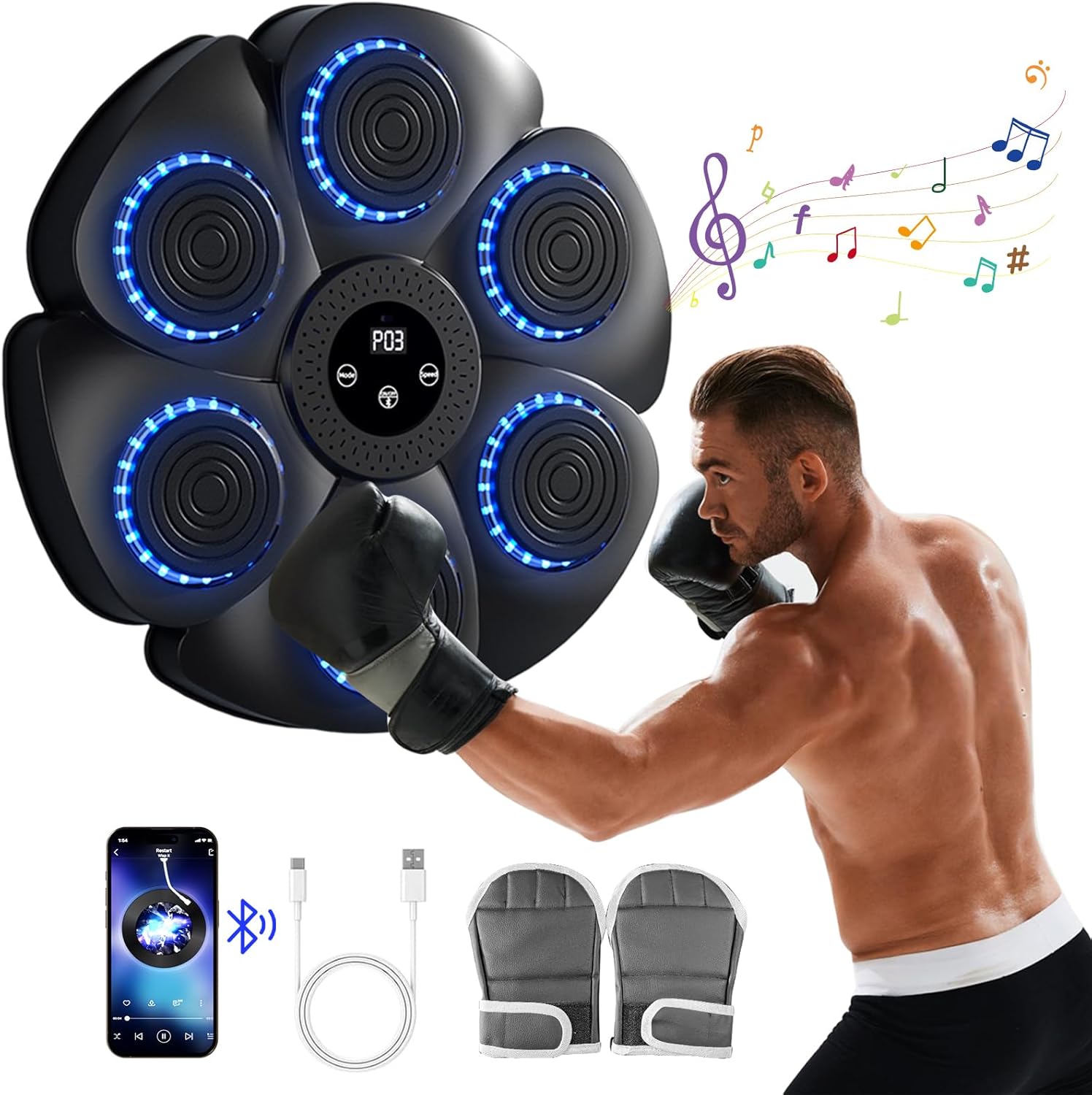 DeerRun® Smart Music Boxing Machine