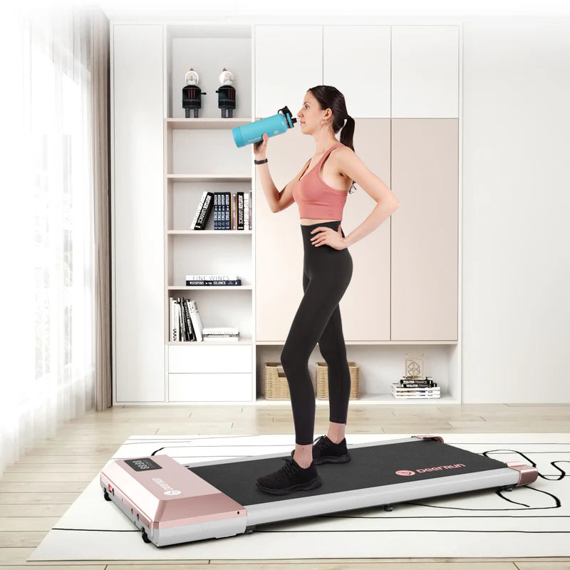 DeerRun-Q1 Urban Under-Desk Treadmill & Smart Scale for Body Weight