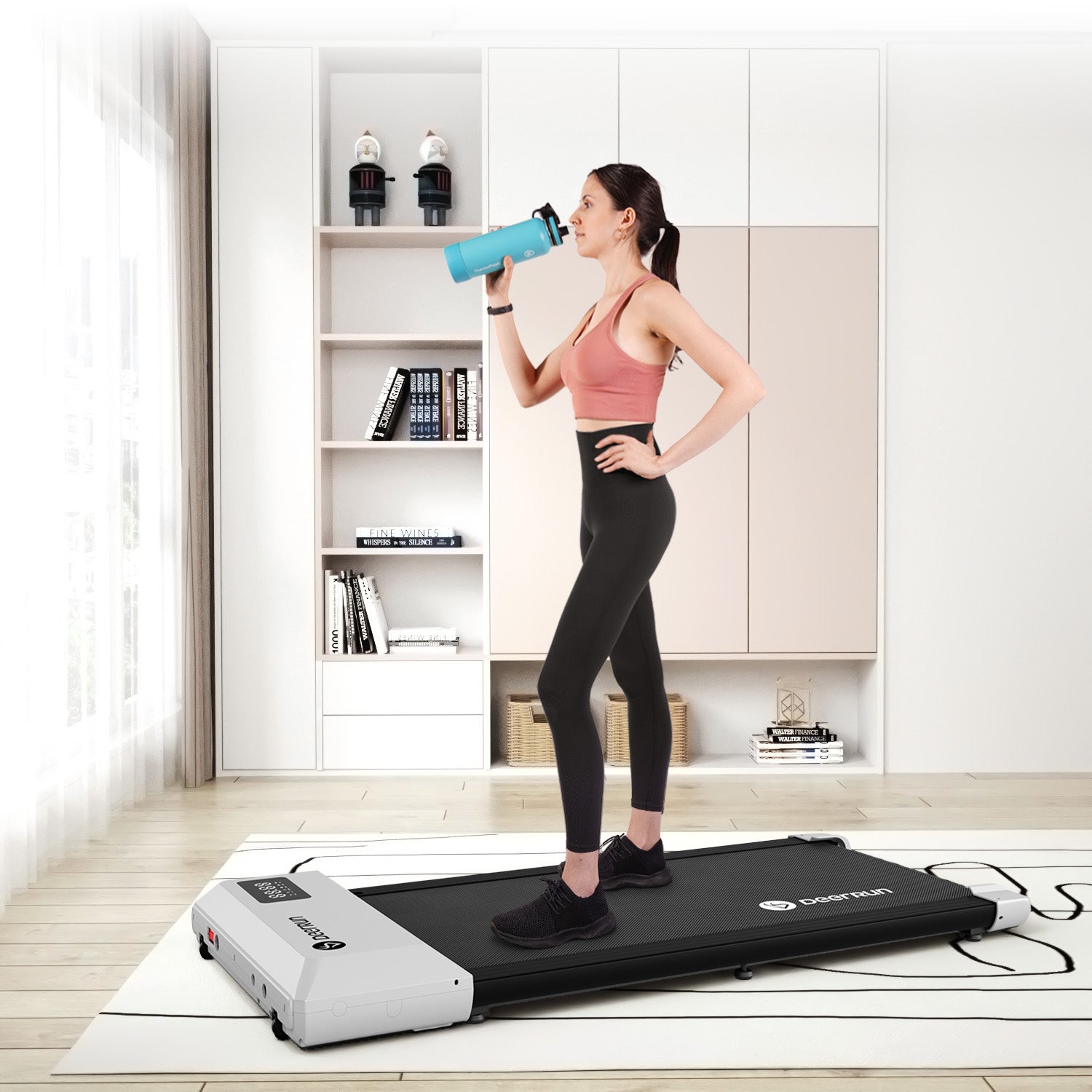 DeerRun-Q1 Urban Under Desk Treadmill with Remote Control