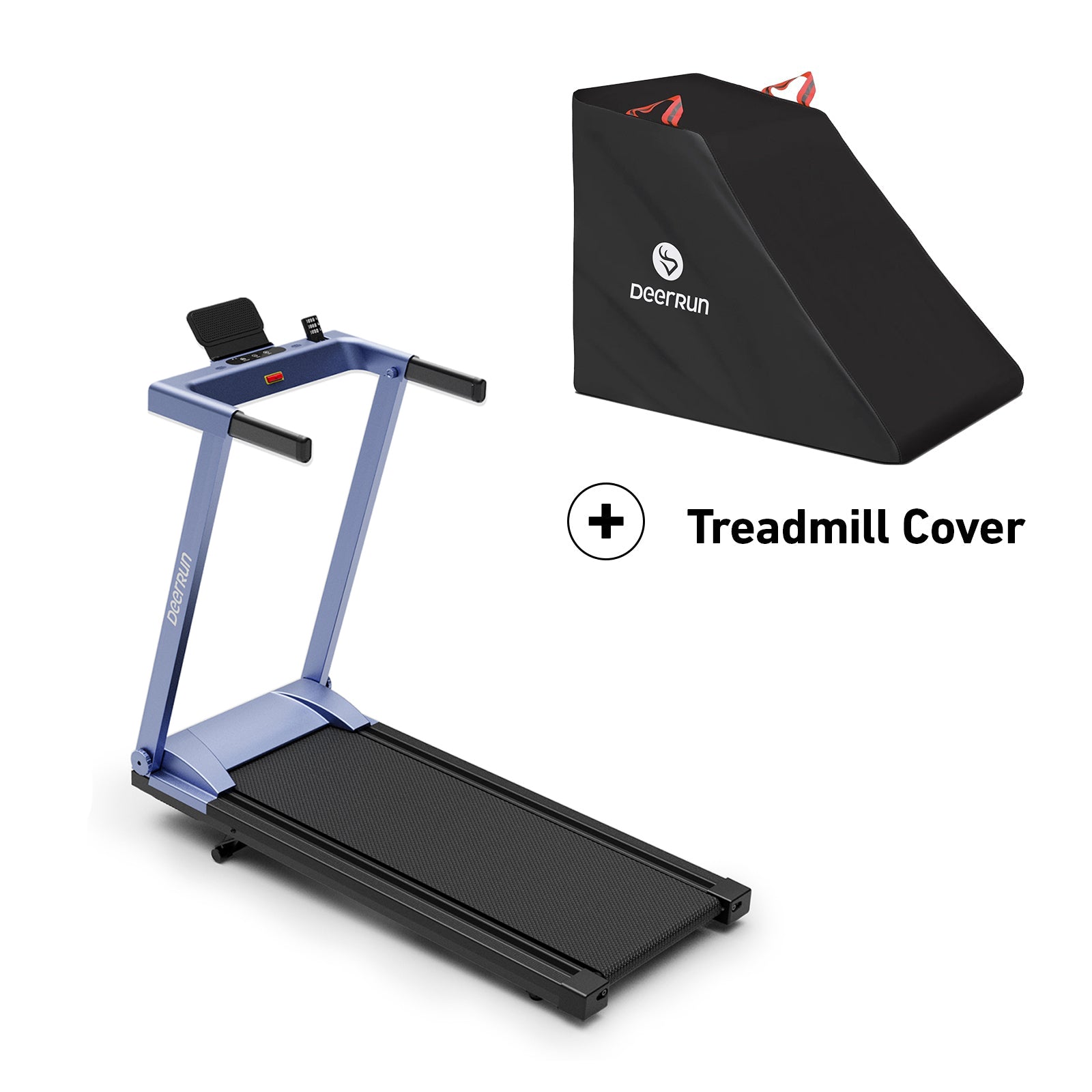 DeerRun A1 Pro Move+  6% Incline Foldable Treadmill——Upgraded Chip & NFC Support | 350Lbs, 10mph