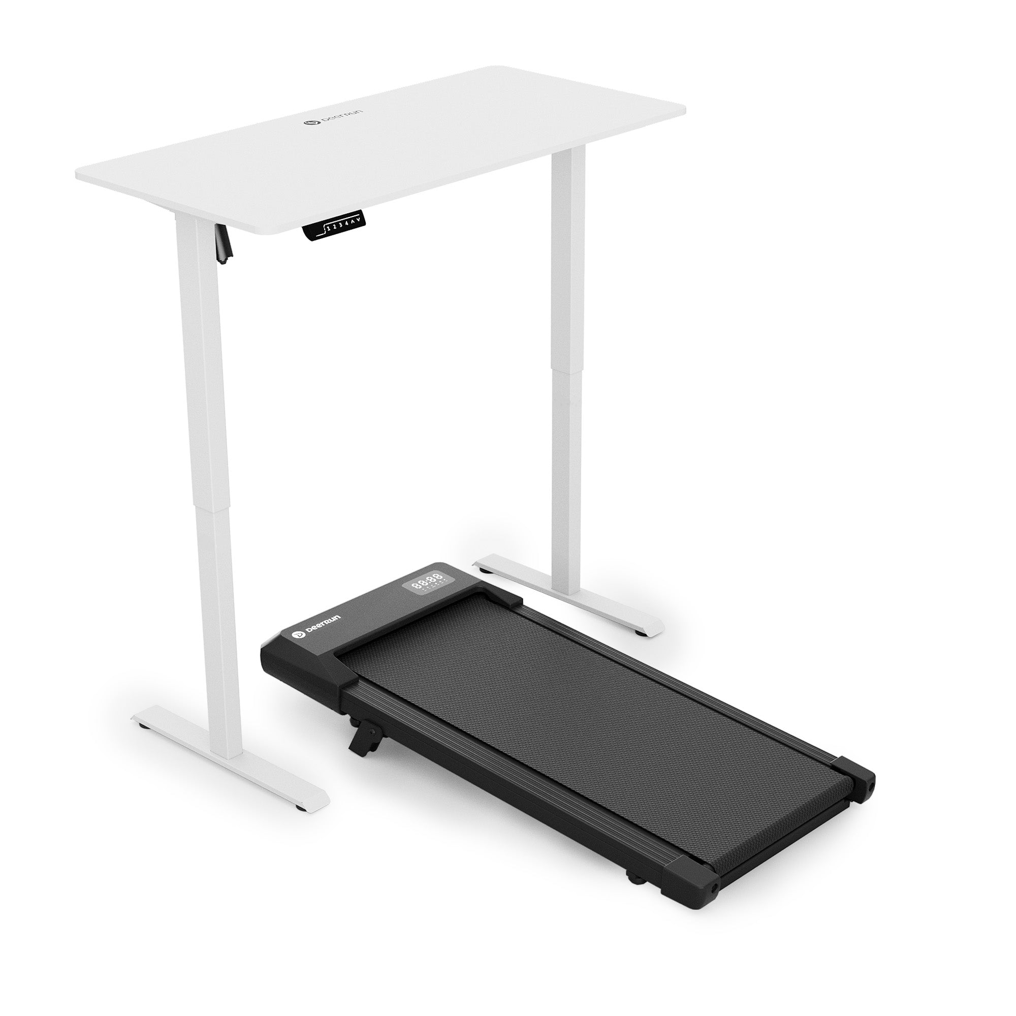 DeerRun Walking Workstation: Incline Walking Pad & Desk Bundle | Replace Your Chair