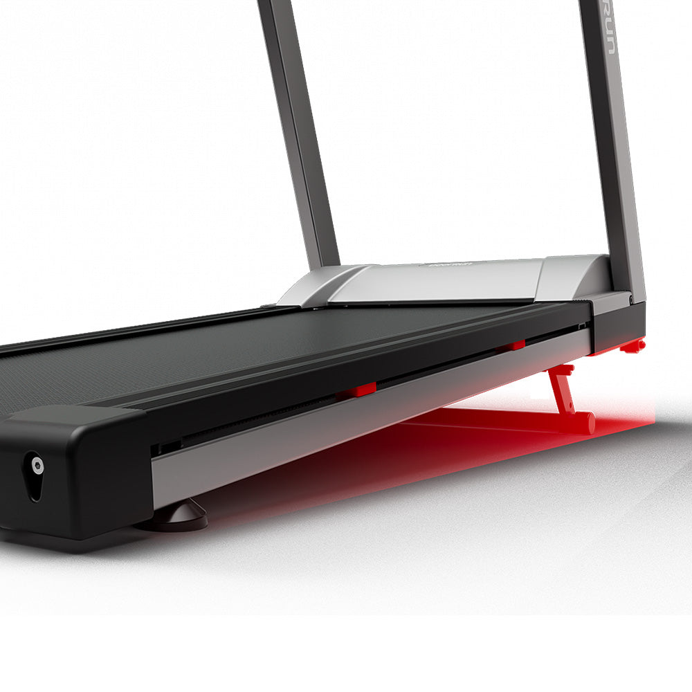 DeerRun A1 Pro Folding smart treadmill with 6% incline Silver - 10 MPH, 350 lbs & Gift giving