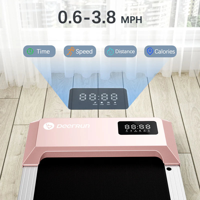 DeerRun-Q1 Urban Under-Desk Treadmill & Smart Scale for Body Weight