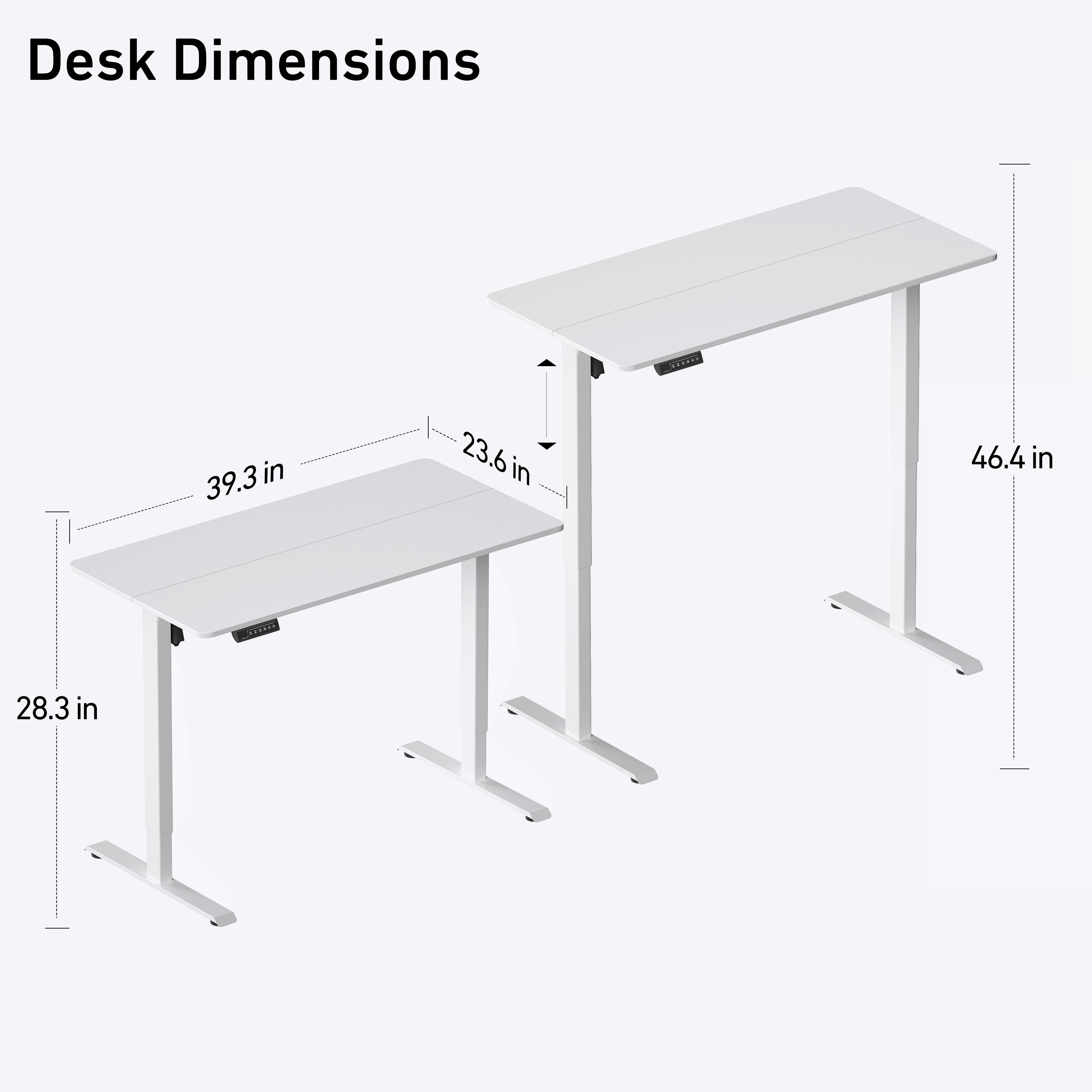 野又穫 standing still NewHeights Elegante XT Electric Standing Desk Base