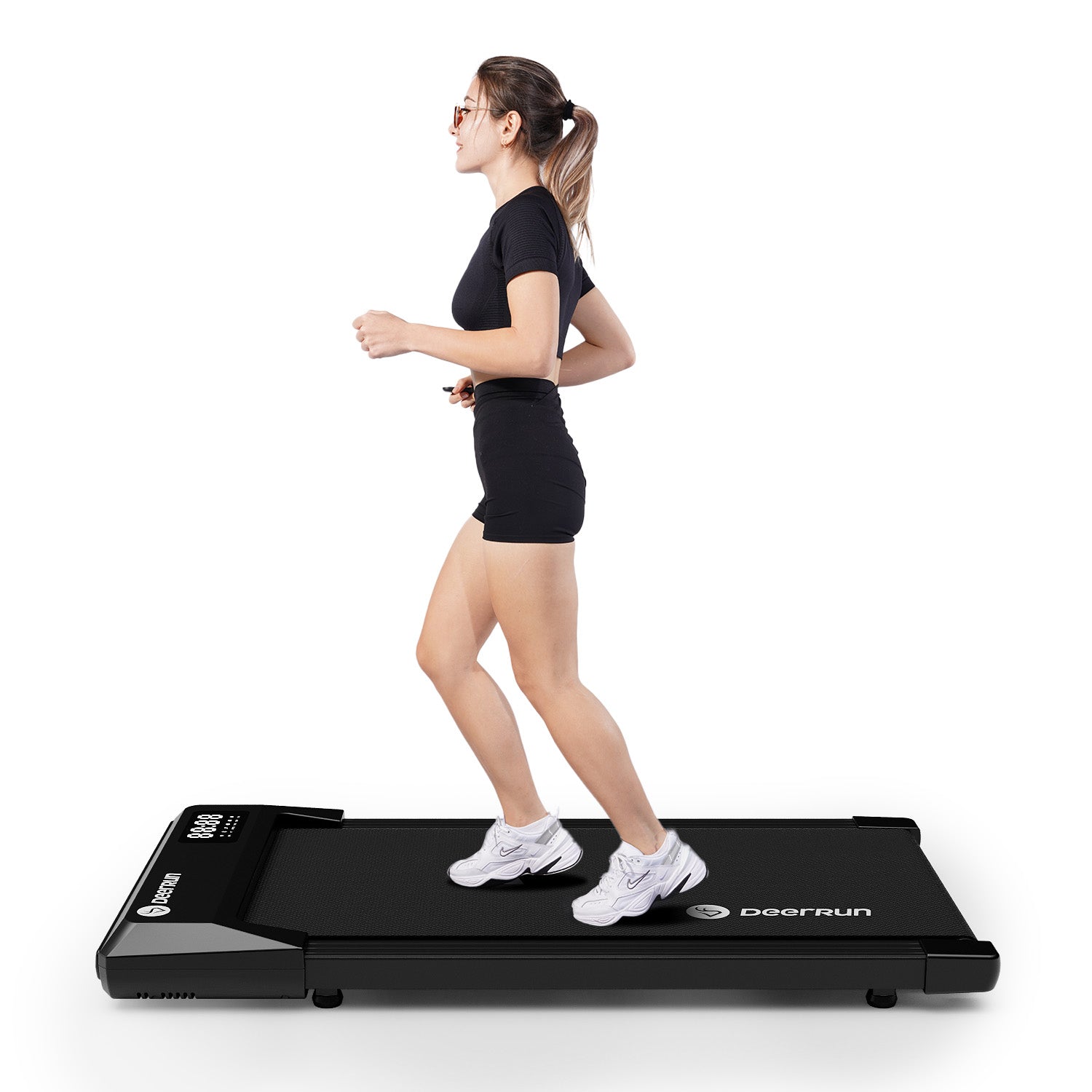 DeerRun Q1 Urban Plus Smart Walking pad Treadmill with Remote Control - 350 Lbs