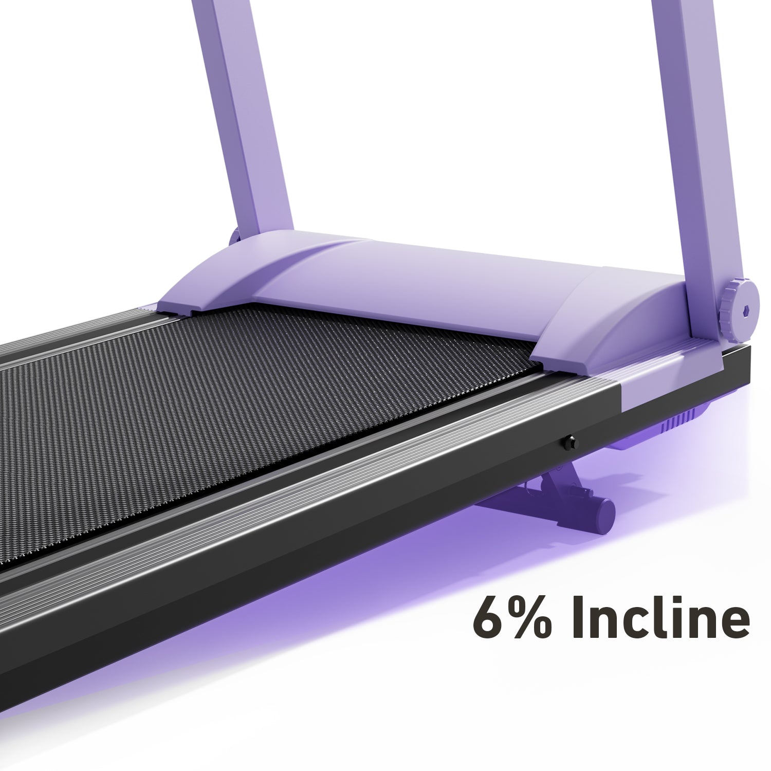 DeerRun A1 Pro Move+  6% Incline Foldable Treadmill——Upgraded Chip & NFC Support | 350Lbs, 10mph Dreamy Violet