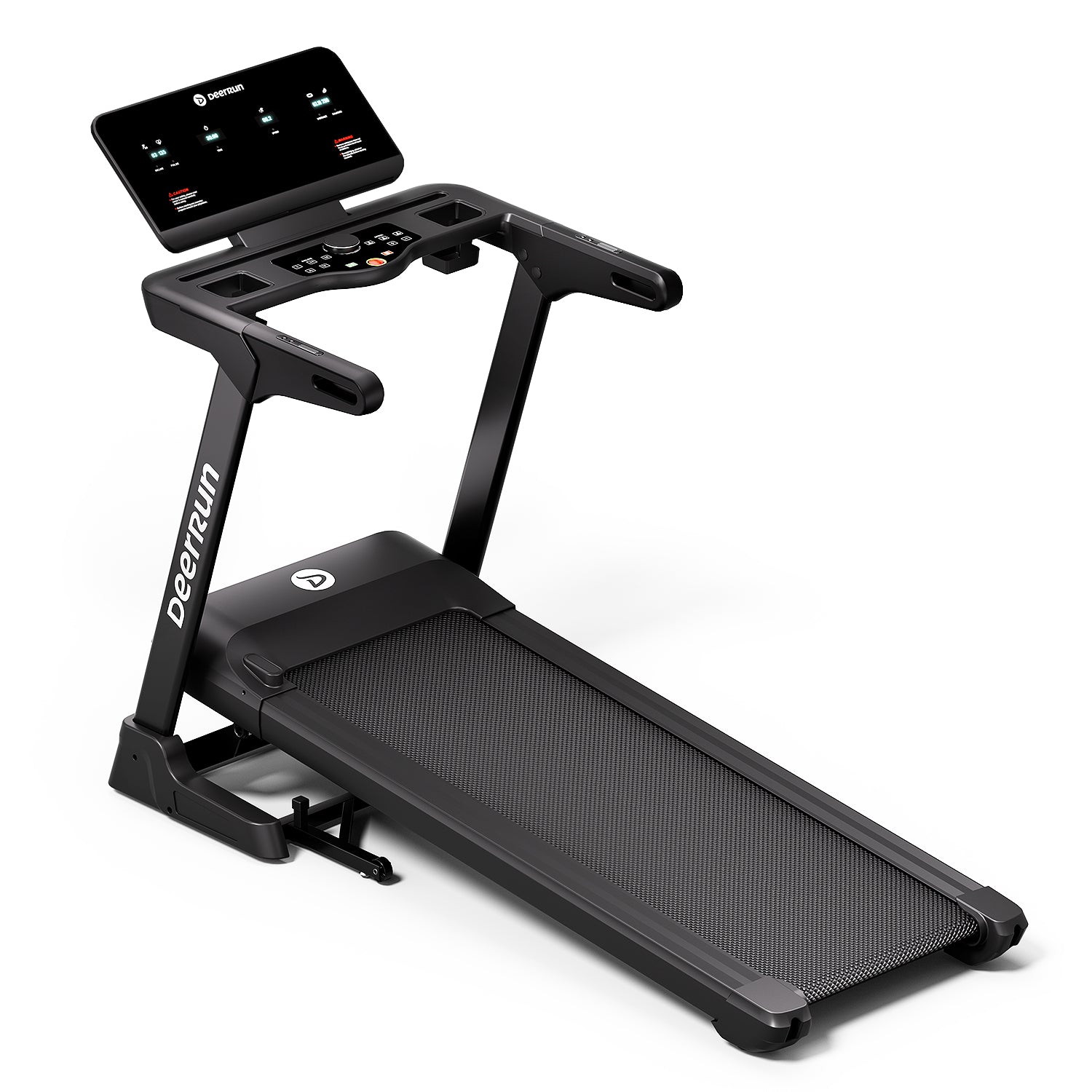 DeerRun X50 18% Auto Incline Big Screen AI Coach Smart Treadmill | 12.5 mph, 400 lbs Capacity