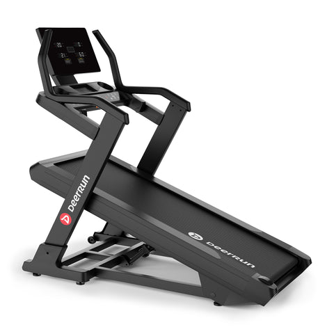 DeerRun Apex Titan 1 -6% Decline to 48% Incline Real Terrain Training Treadmill