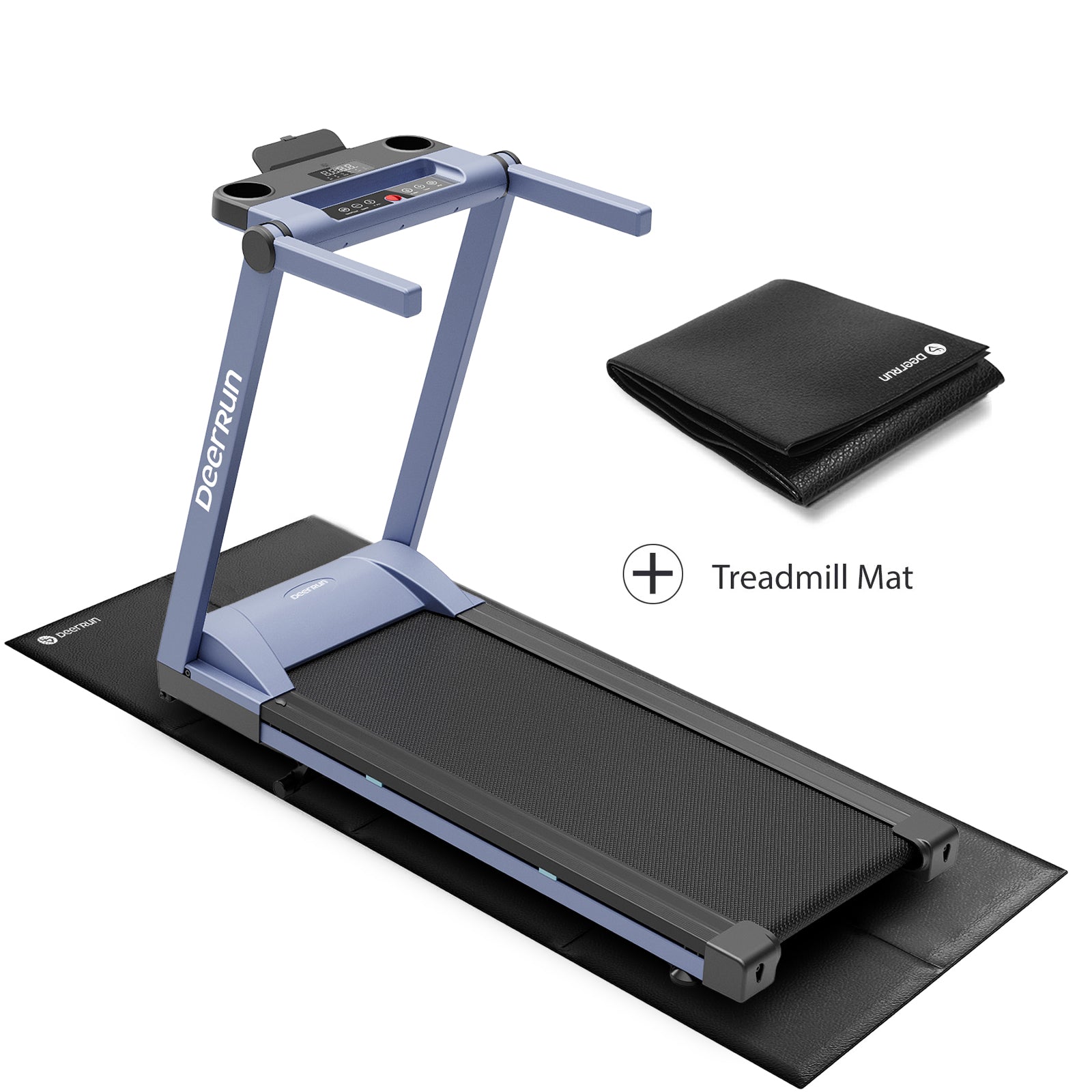 DeerRun A1 Pro Folding smart inclined treadmill with Treadmill Mat