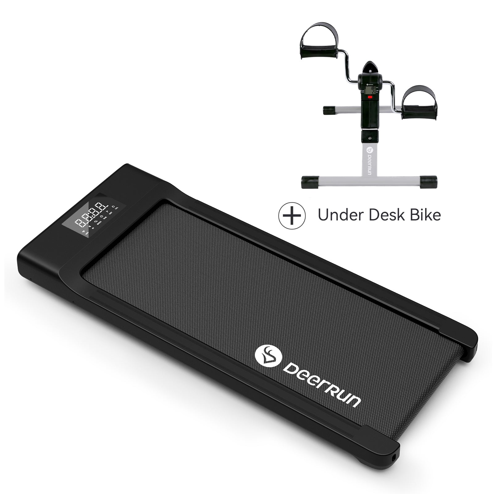 DeerRun Q1 Classic Smart Walking Pad with remote control with Under Desk Bike