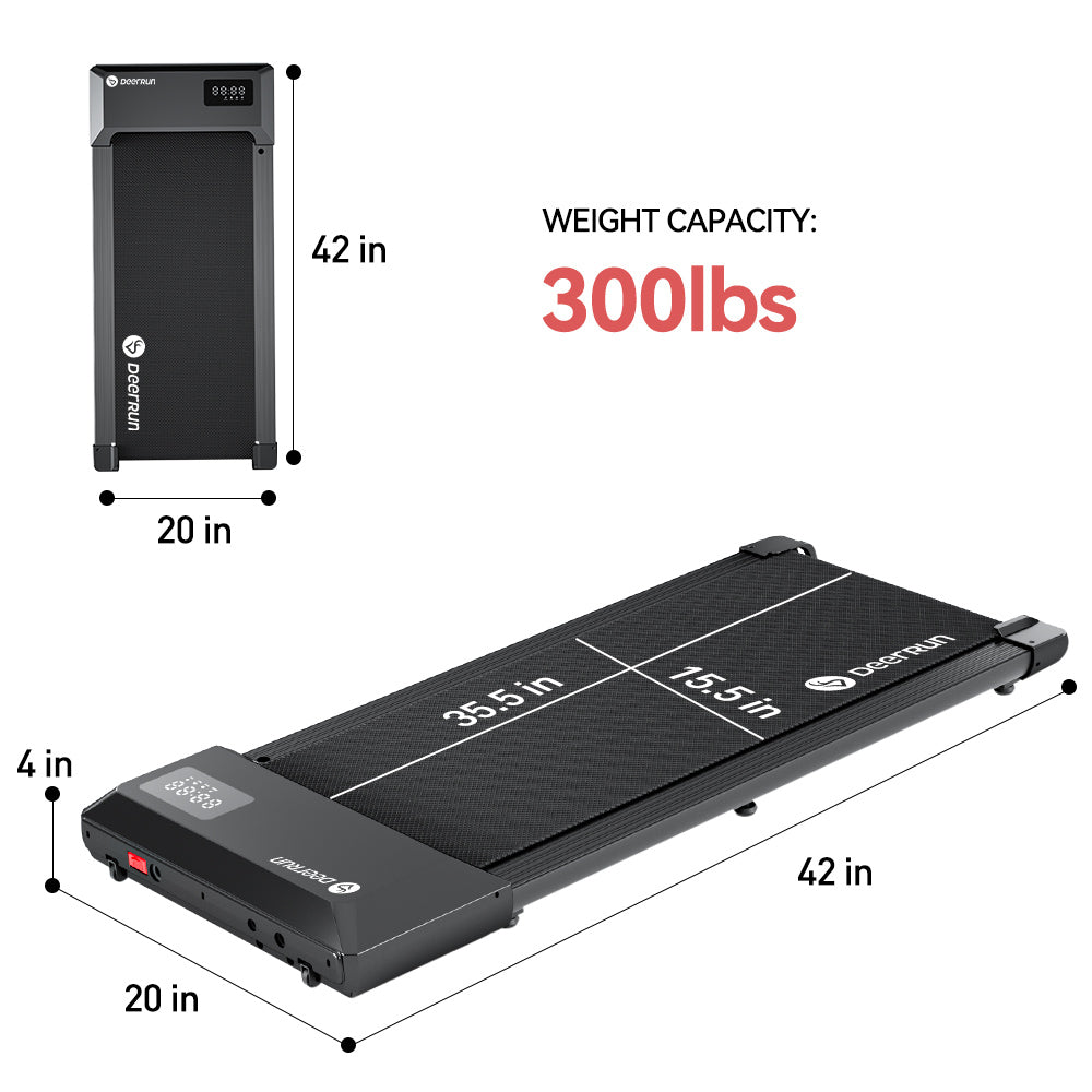Mini Short Treadmill Q1 Mini Underdesk Treadmill