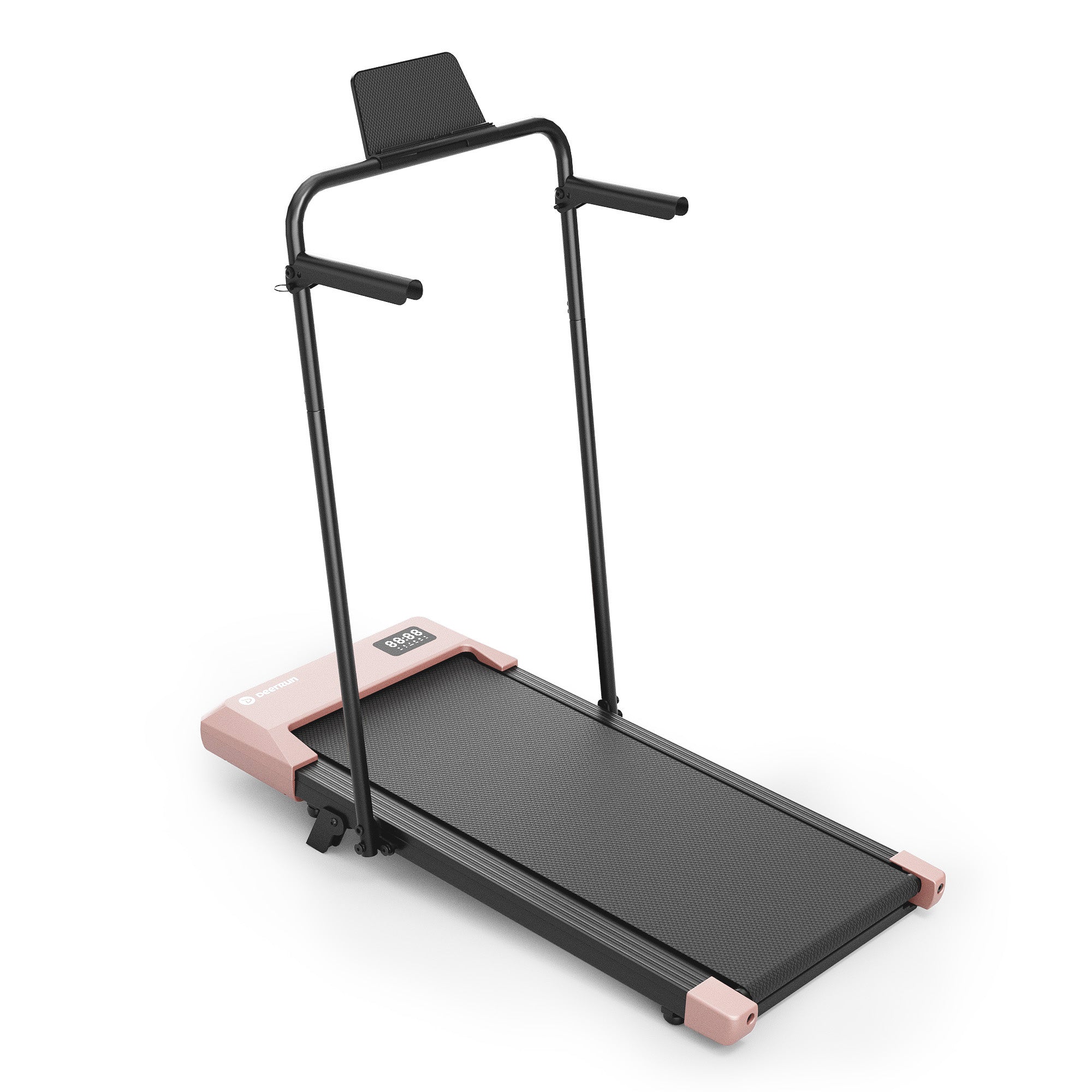 DeerRun Q2 Urban 7% Incline Walking Pad with Handrail