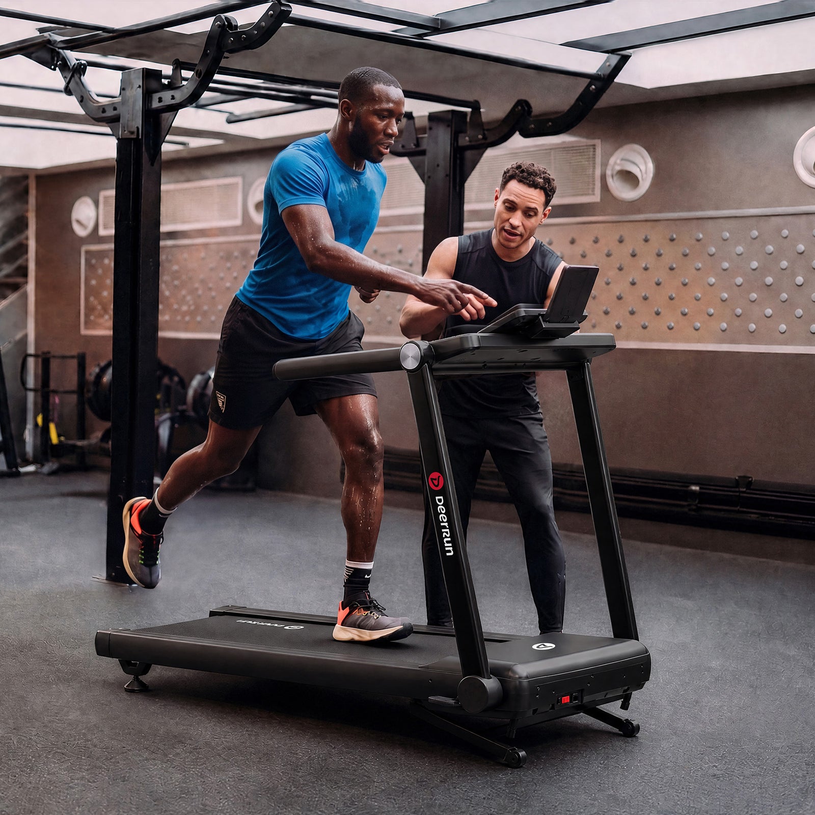 DeerRun Apex Rise 1 25 percent auto incline treadmill