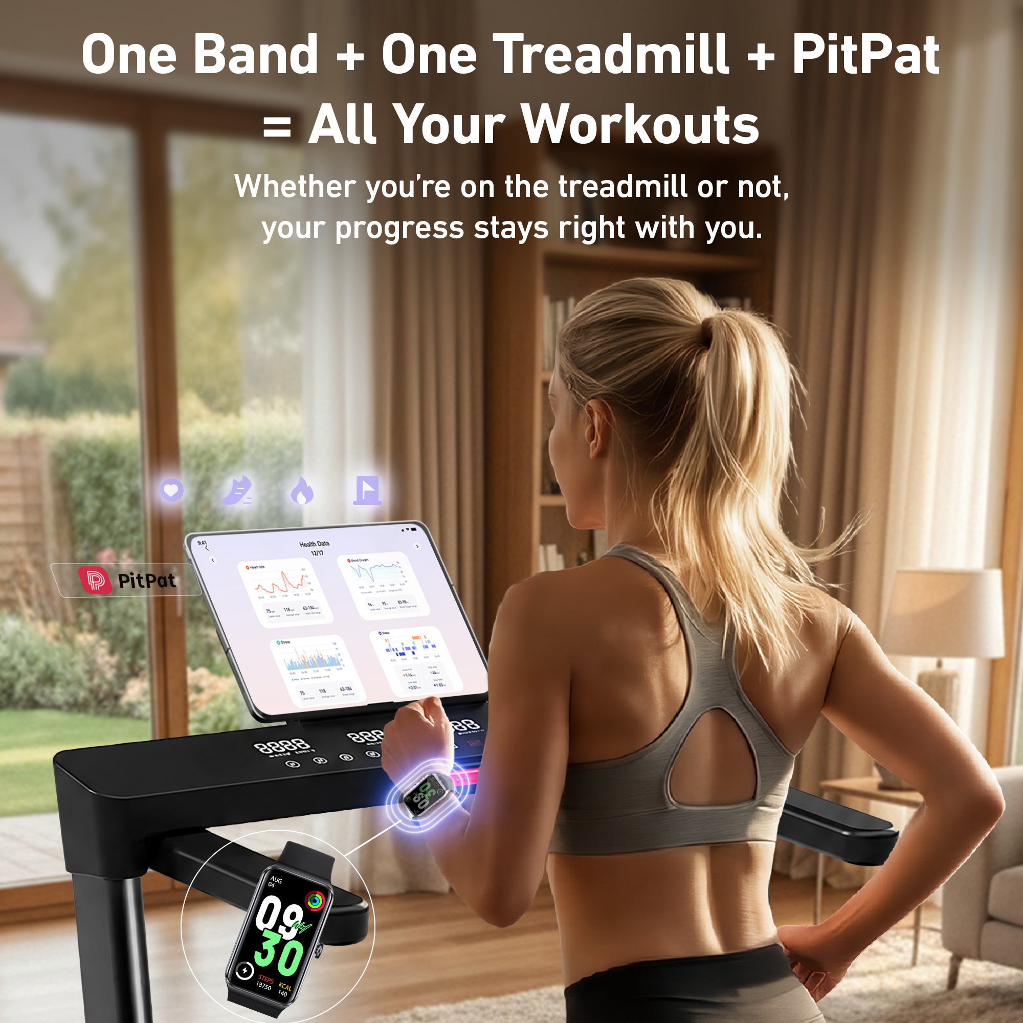 DeerRun Z10 Pro Muse Type 2 in 1 Foldable Treadmill with Remote Control, 12% Auto Incline