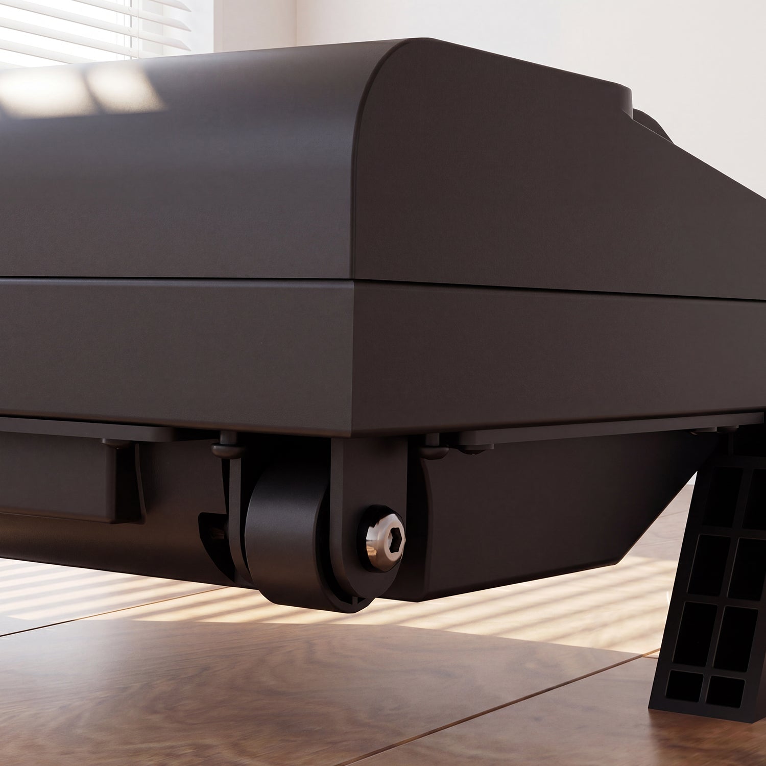 DeerRun A6 Plus Quiet 2-in-1 Foldable Treadmill for Home Walk, Run & Save Space -With 5% Incline, Handlebar & Full Display Screen