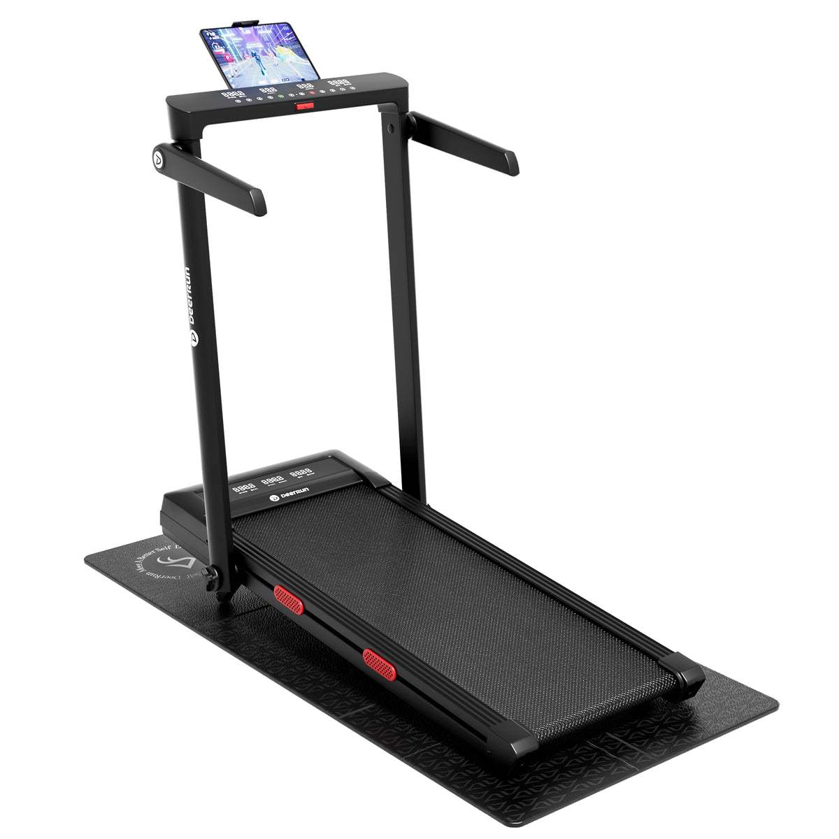 DeerRun Z10 Pro Muse Type 2 in 1 Foldable Treadmill with Remote Control, 12% Auto Incline