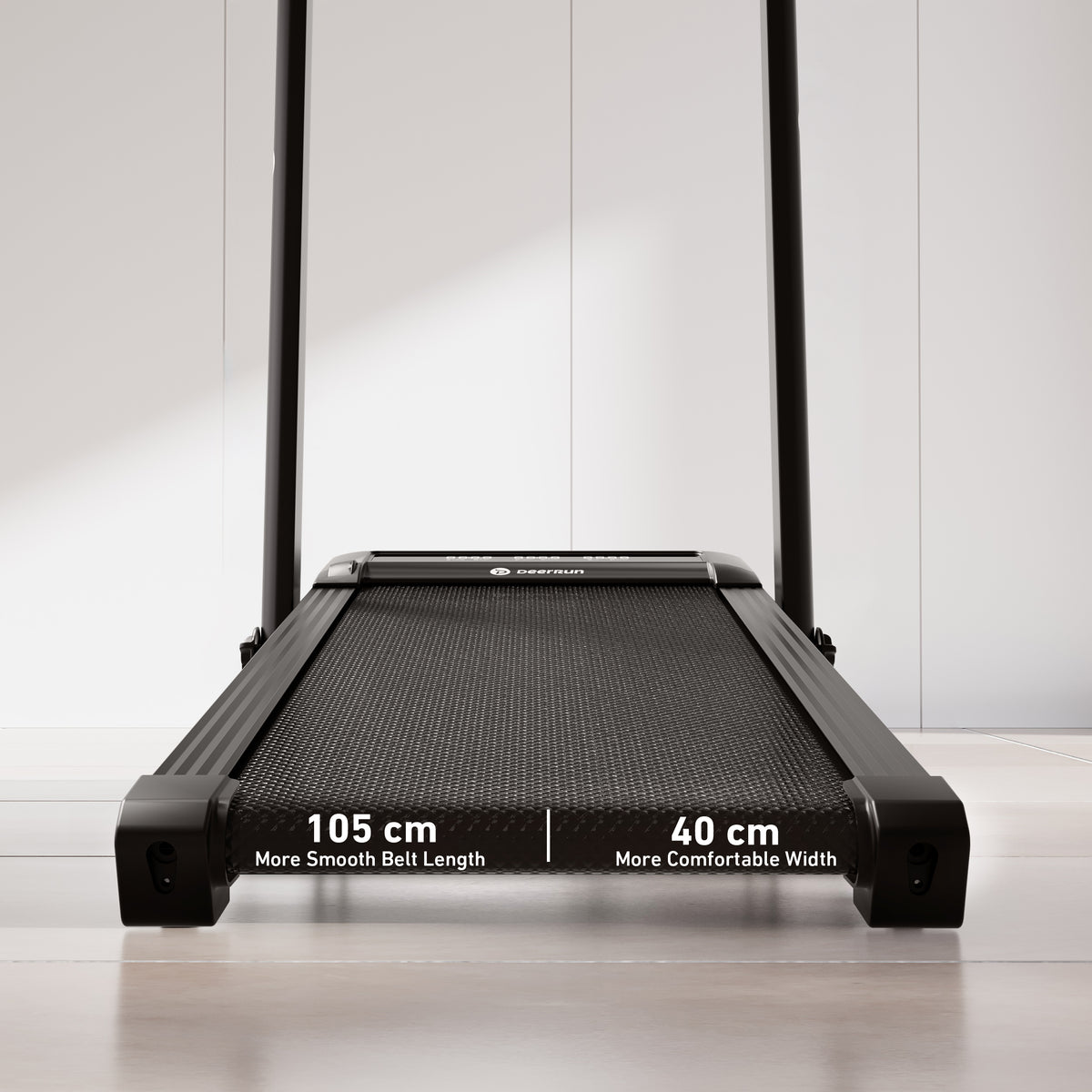 DeerRun Z10 Pro Muse Type 2 in 1 Foldable Treadmill with Remote Control, 12% Auto Incline