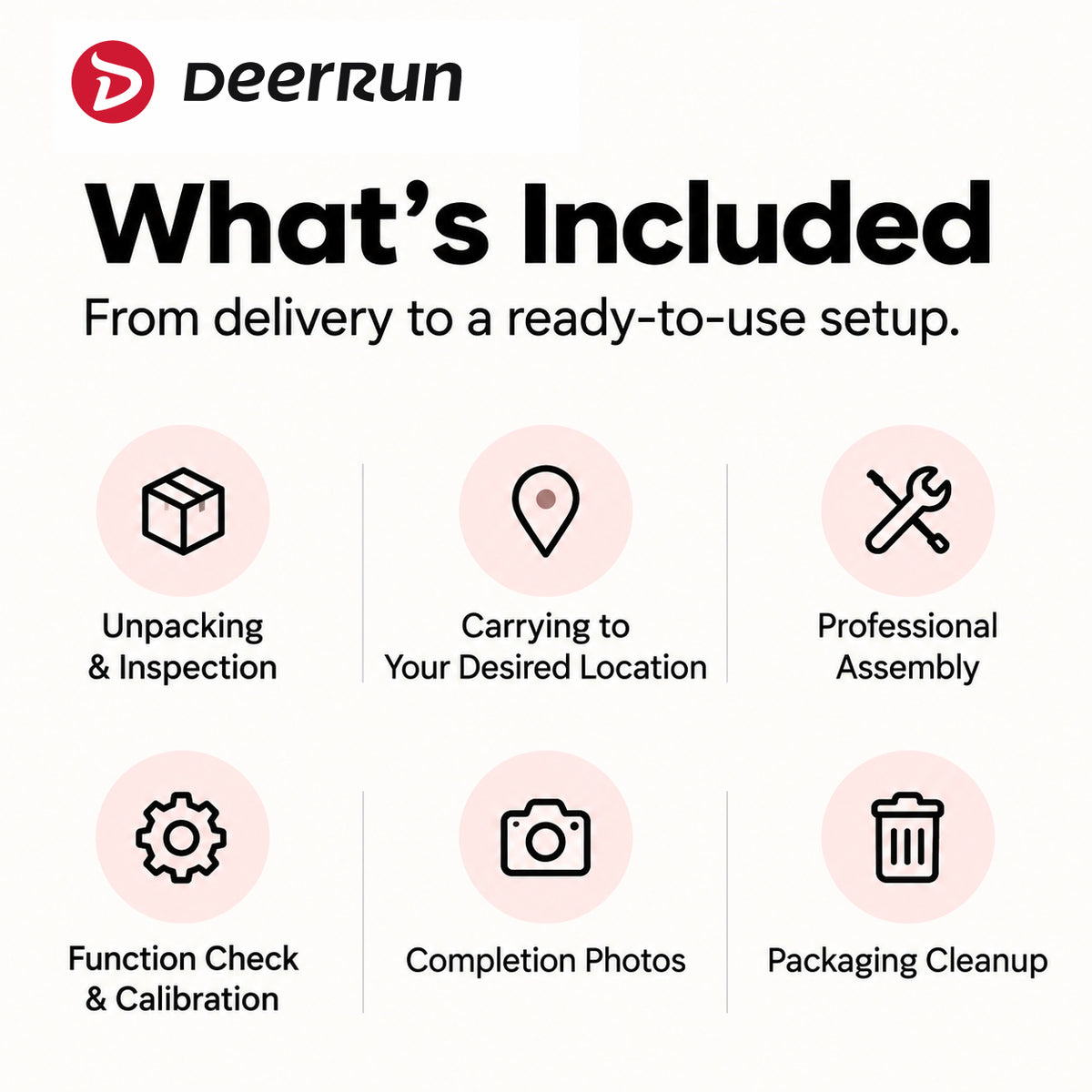 DeerRun® Expert In-Home Assembly
