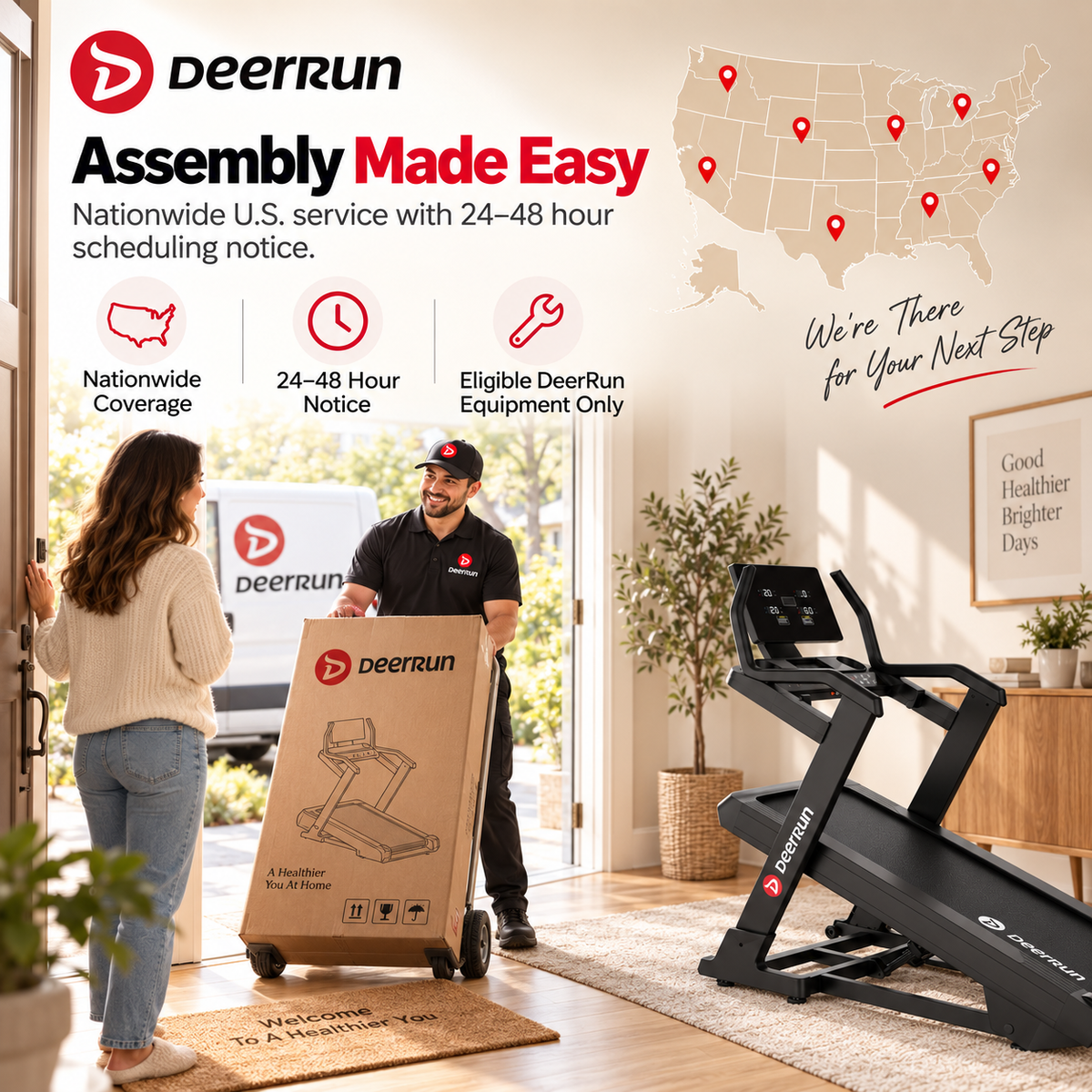 DeerRun Expert In-Home Assembly