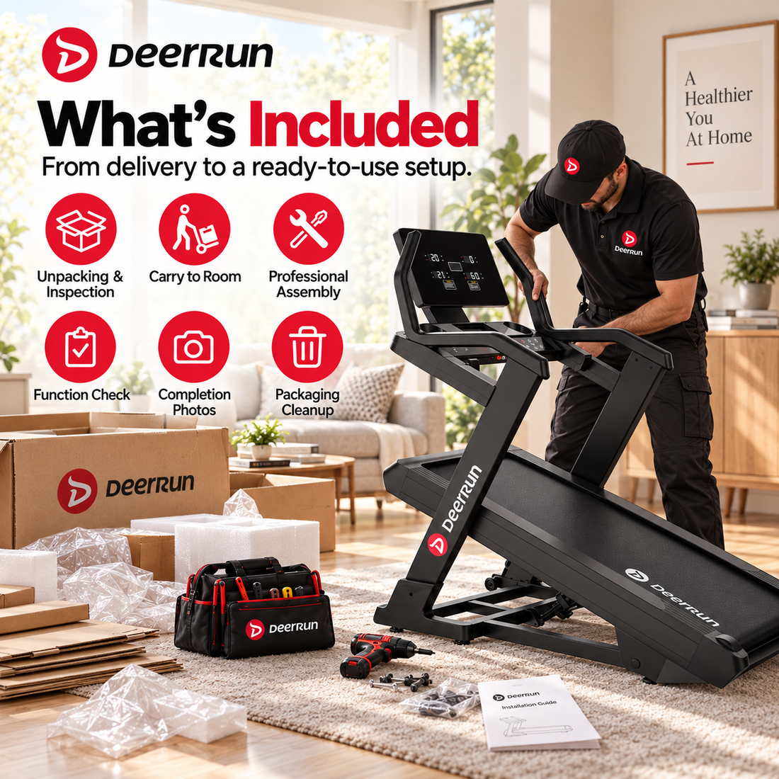 DeerRun Expert Assembly What's Included