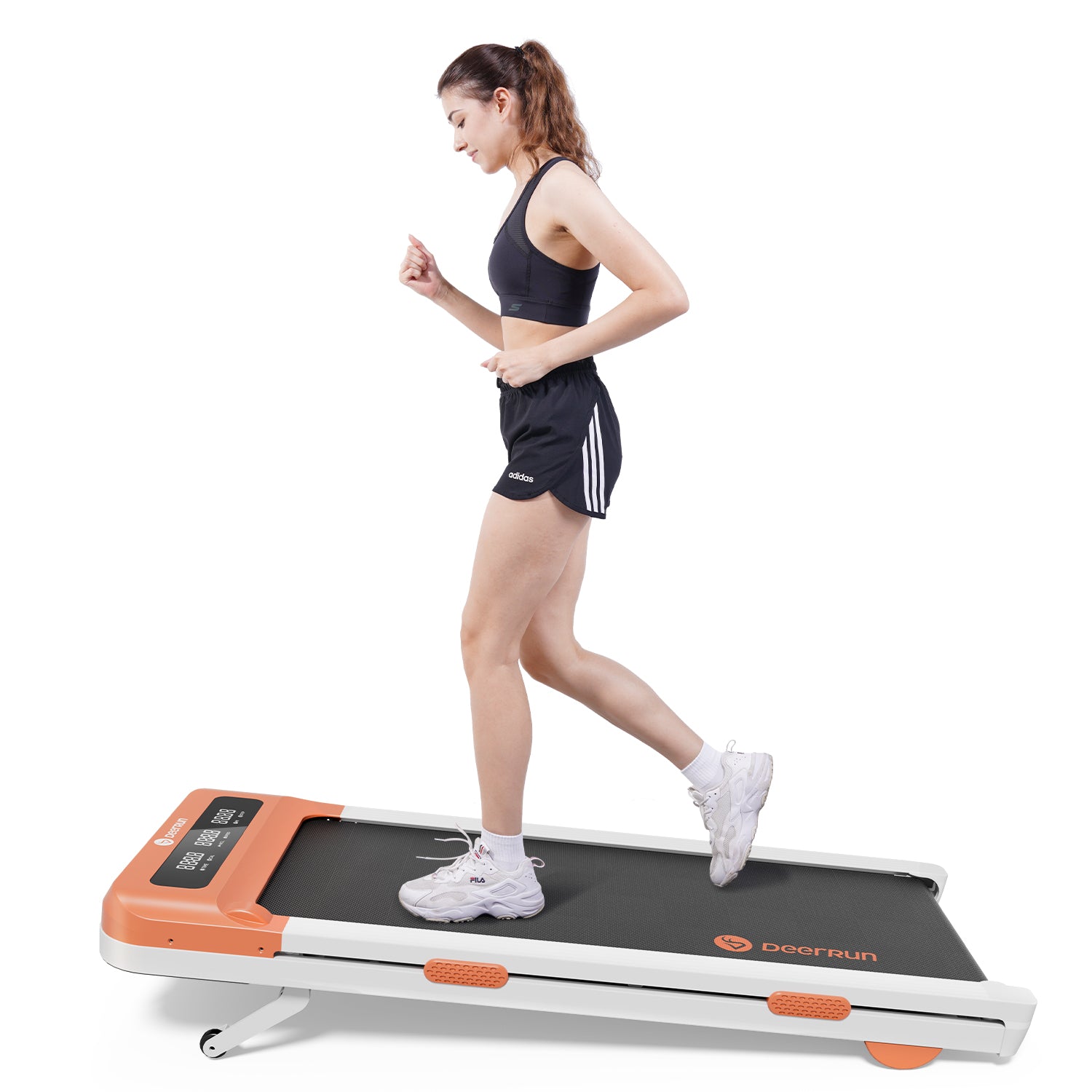 DeerRun Z10 12% Auto Incline Smart Walking Pad Treadmill with remote control