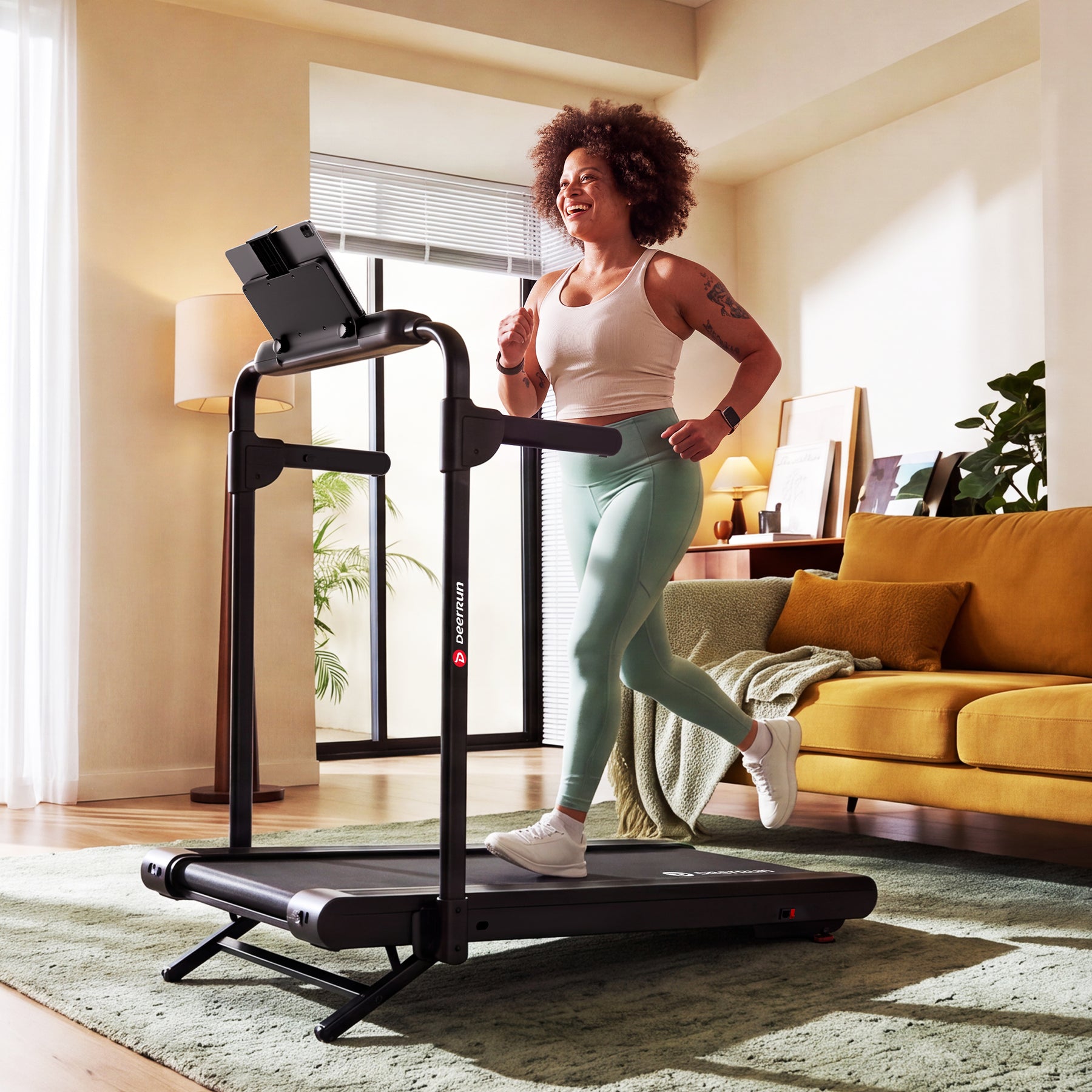DeerRun Flex Rise 1 walk to run treadmill