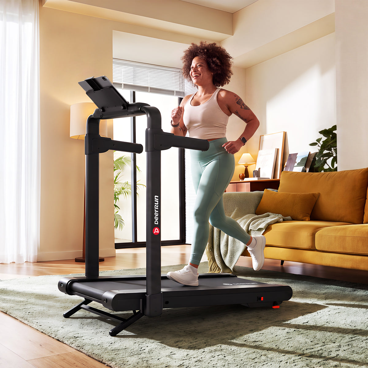 DeerRun Flex Rise 1 walk to run treadmill