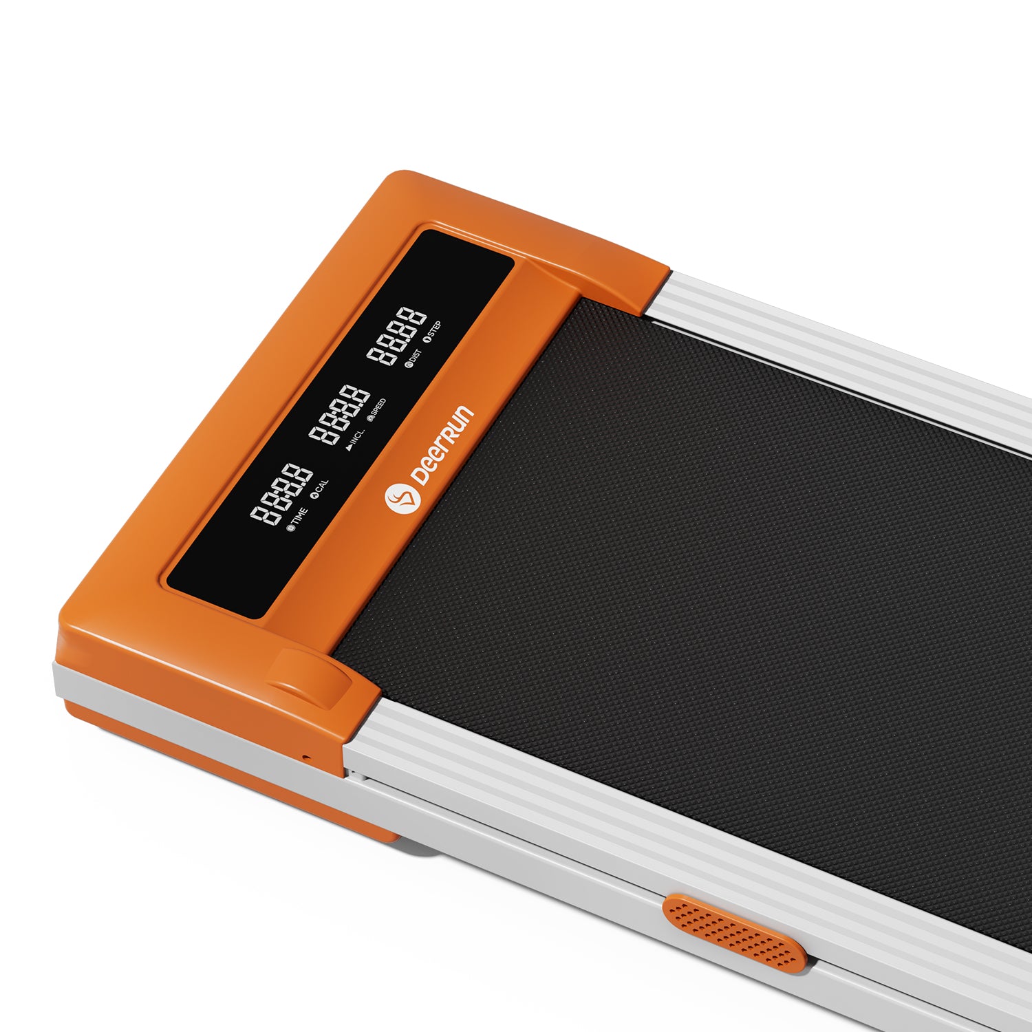 DeerRun Z10 Smart Walking Pad Treadmill with remote control 12% Auto Incline - Luxe Orange