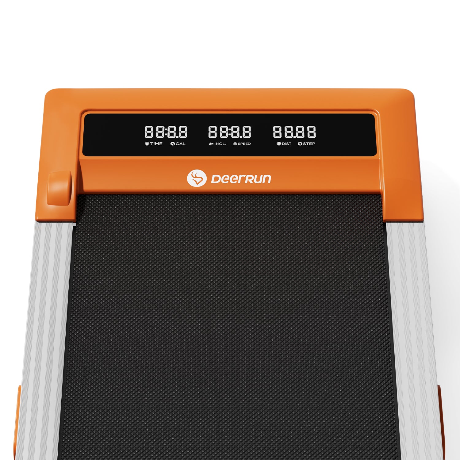 DeerRun Z10 Smart Walking Pad Treadmill with remote control 12% Auto Incline - Luxe Orange