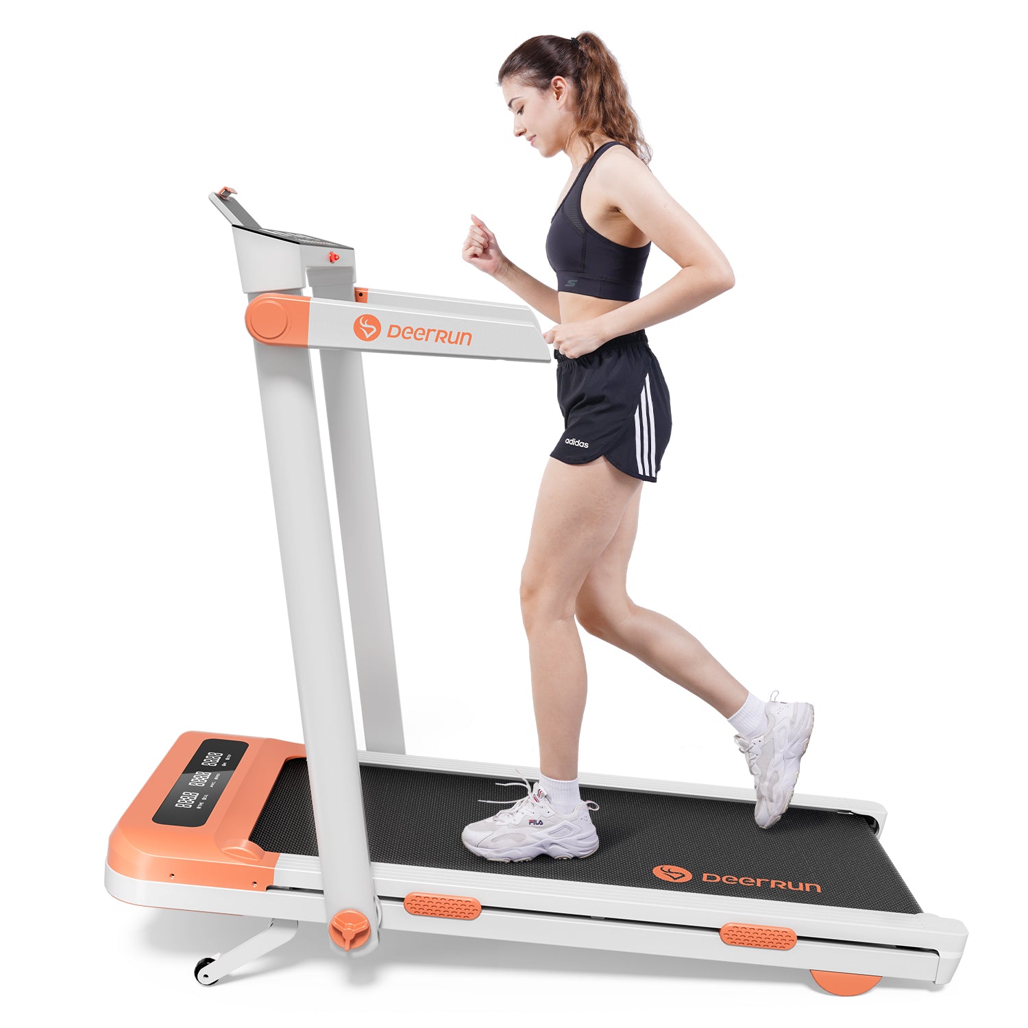 DeerRun Z10 Pro 12% Auto Incline Smart 2 in 1 Foldable Treadmill with Remote Control