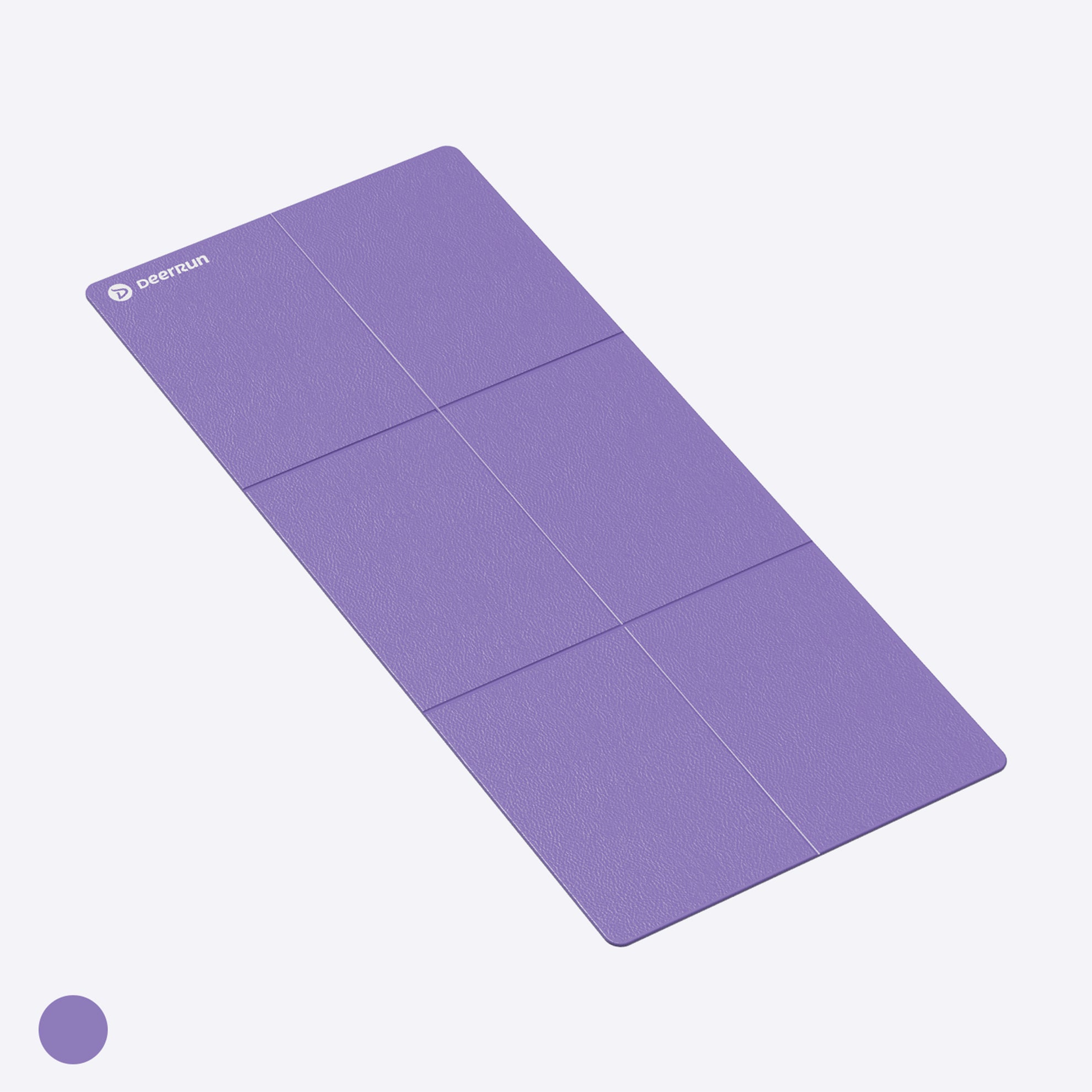 Purple Vibe DeerRun® Sprint Mat: A1 Pro/A6 Plus-Specific, Foldable, Floor-Protecting