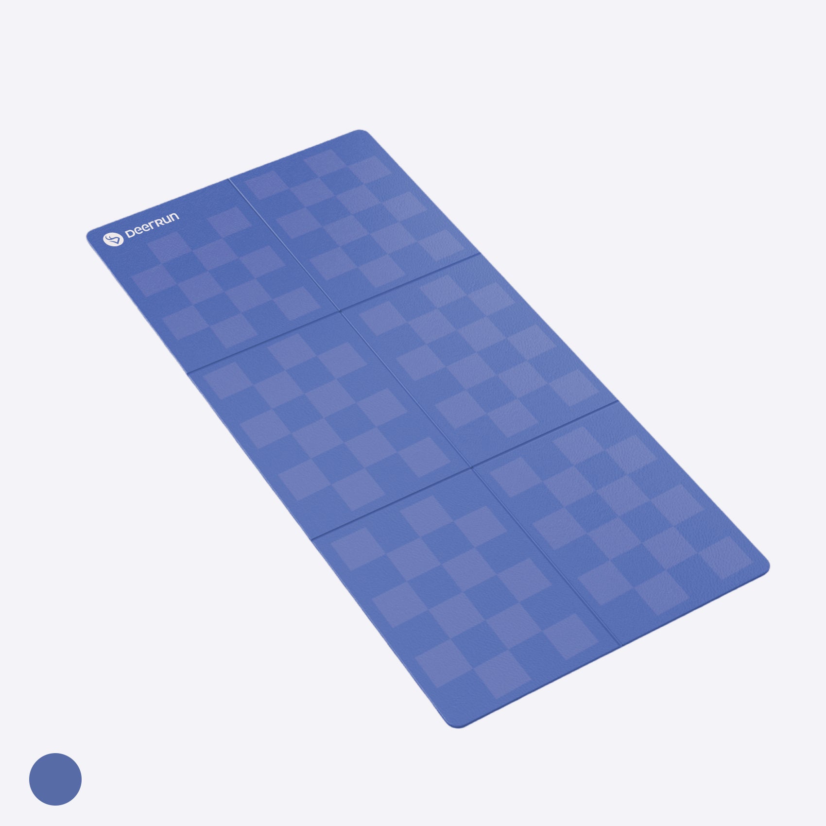 DeerRun® Sprint Mat with Checkerboard Print, Foldable Water and Slip Proof Mat