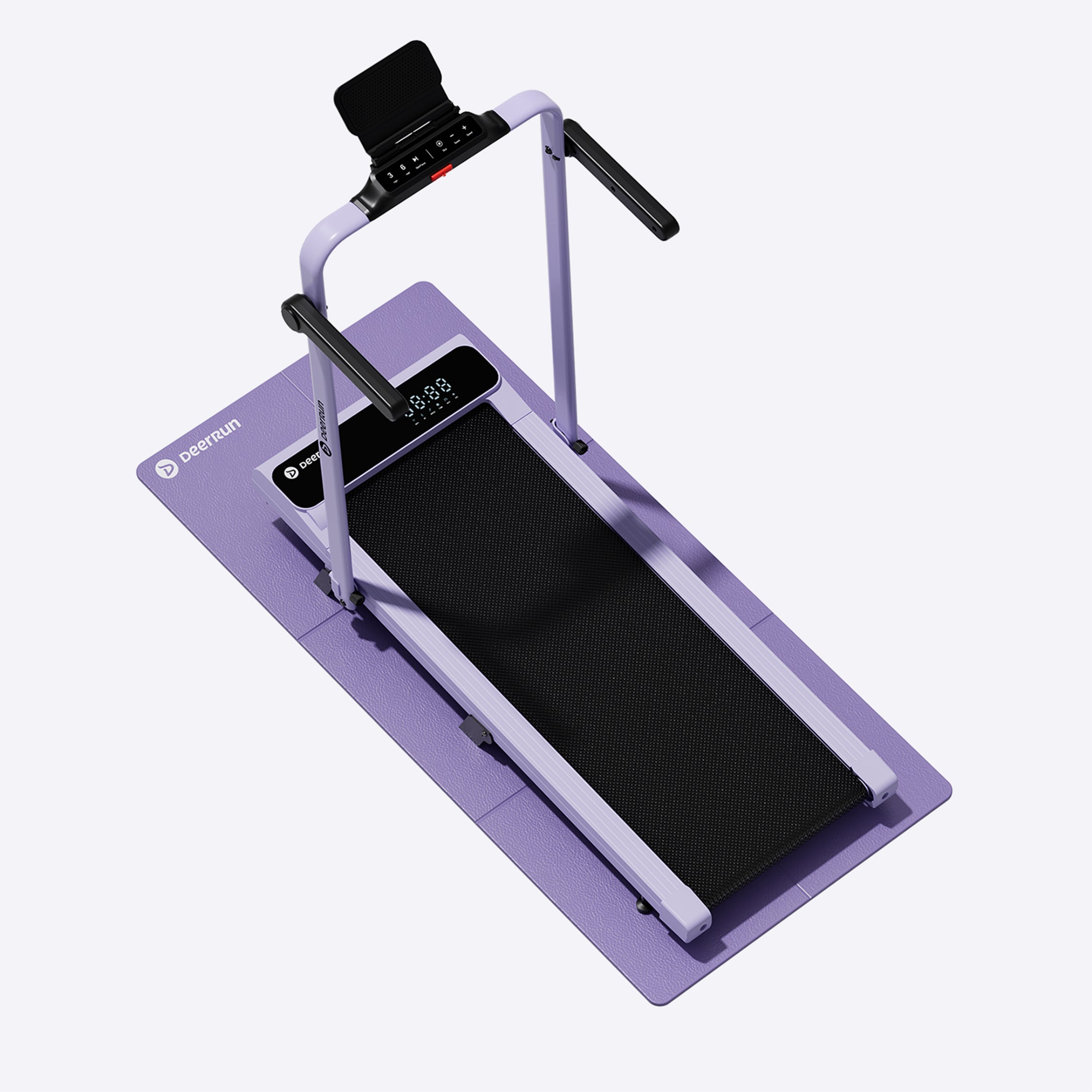Purple Vibe DeerRun® Sprint Mat: A1 Pro/A6 Plus-Specific, Foldable, Floor-Protecting
