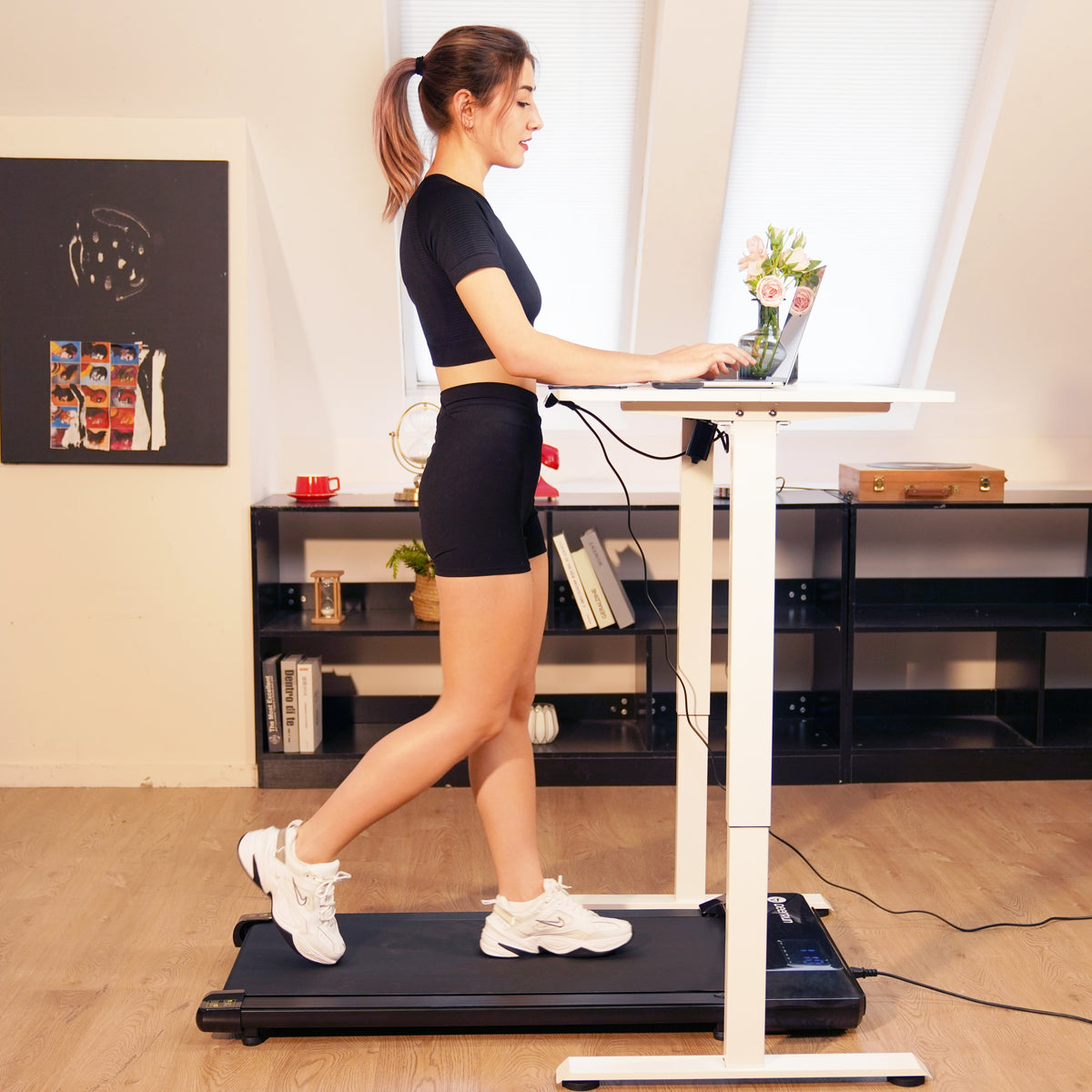 Computer Mouse Treadmill Q1 Urban Underdesk Treadmill - DeerRun