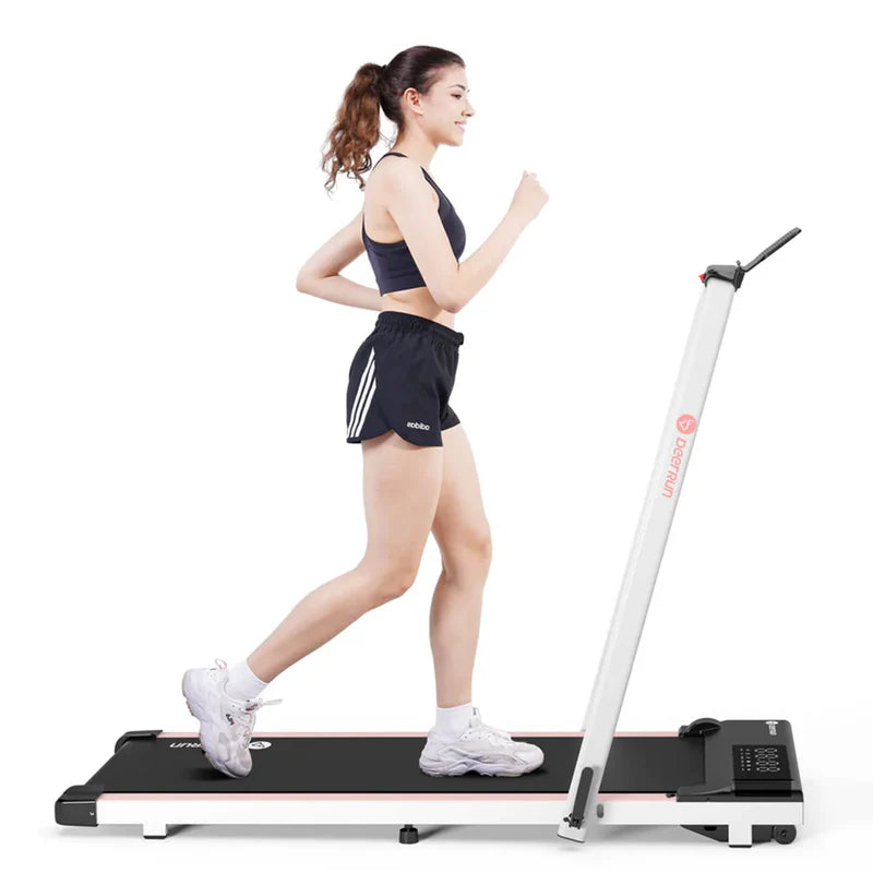 DeerRun-A5 Pro Smart 2-in-1 Folding Treadmill with handrail