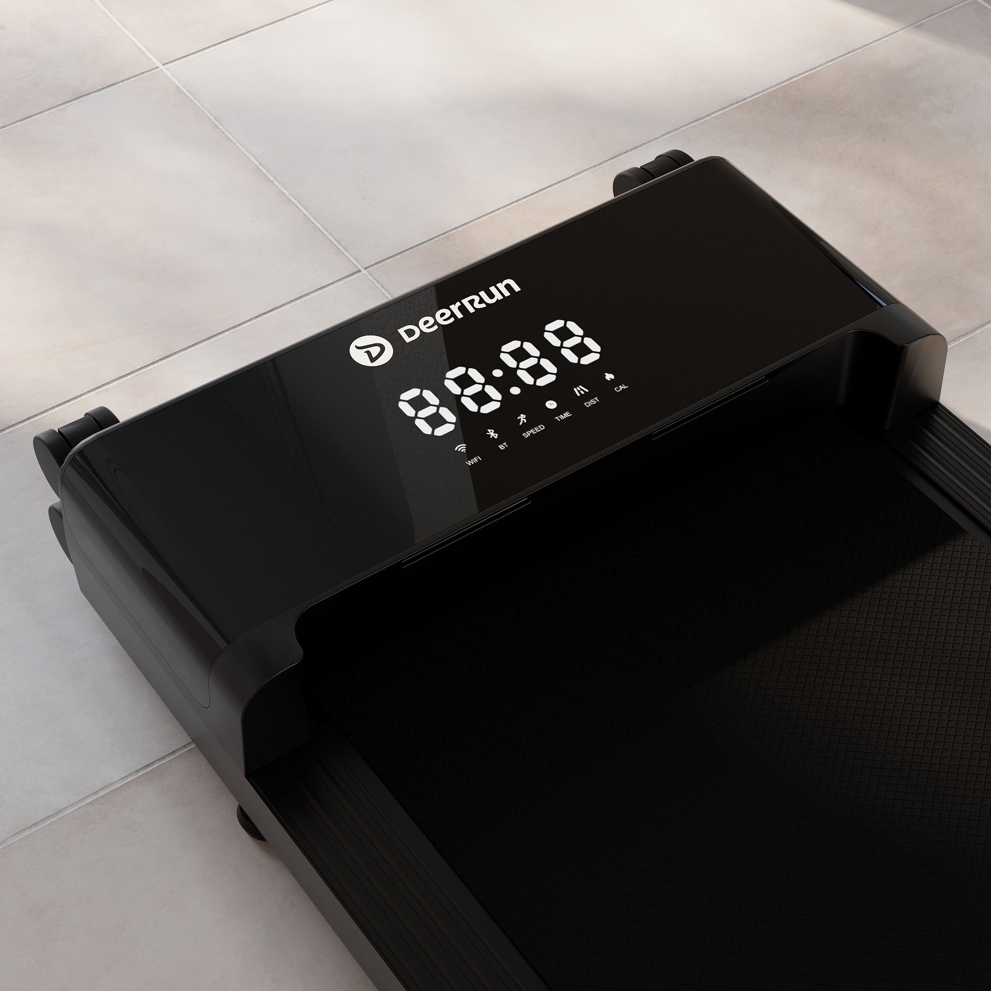 DeerRun Z20 Suitcase-Style Treadmill – Foldable Deck, Ultra Compact with LED Display