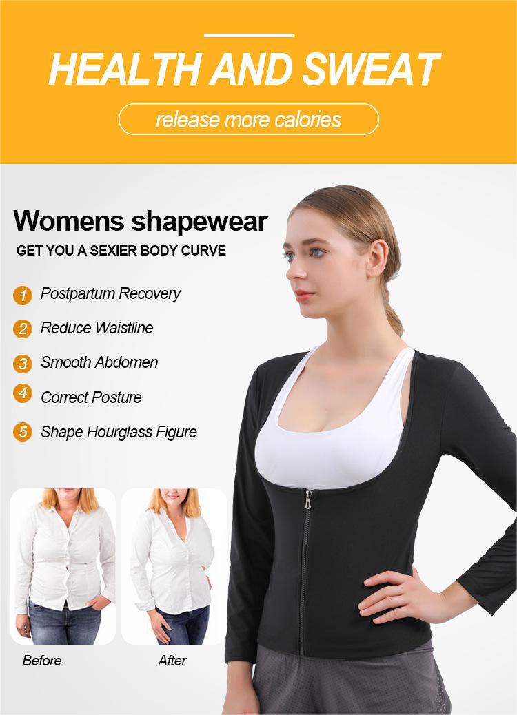 DeerRun®  Sauna Suit for Women，Gym Exercise Versatile Shaper Jacket