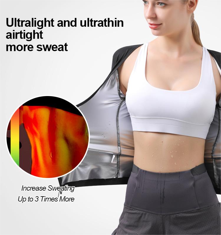 DeerRun®  Sauna Suit for Women，Gym Exercise Versatile Shaper Jacket