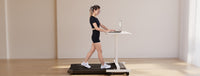 DeerRun Q1 Urban Plus Smart Walking pad Treadmill with Remote Control - 300 Lbs