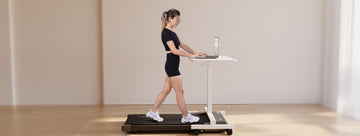 DeerRun Q1 Urban Mini Under-Desk Treadmill with Remote Control