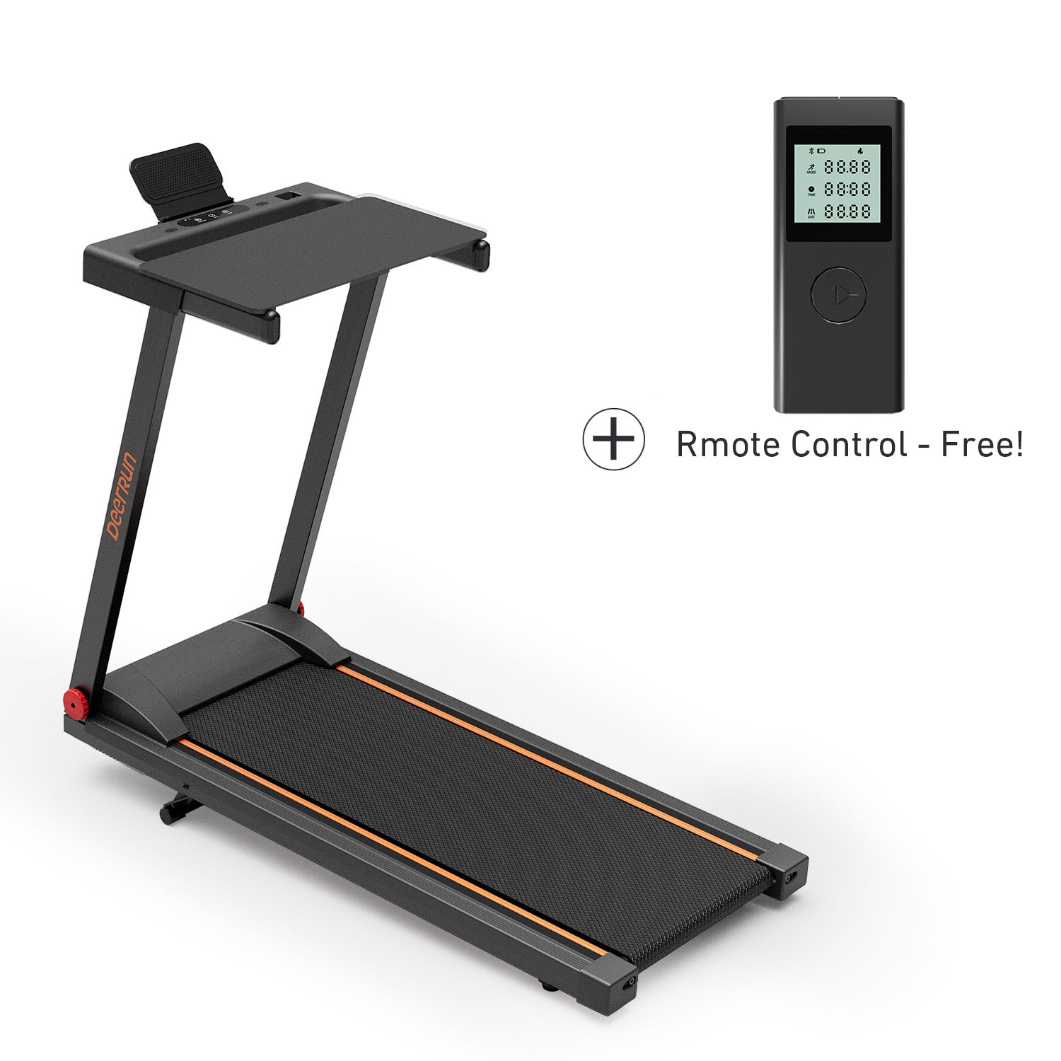 DeerRun A1 Folding Smart Treadmill with  6% Incline - Support Bluetooth & Remote Wireless Control