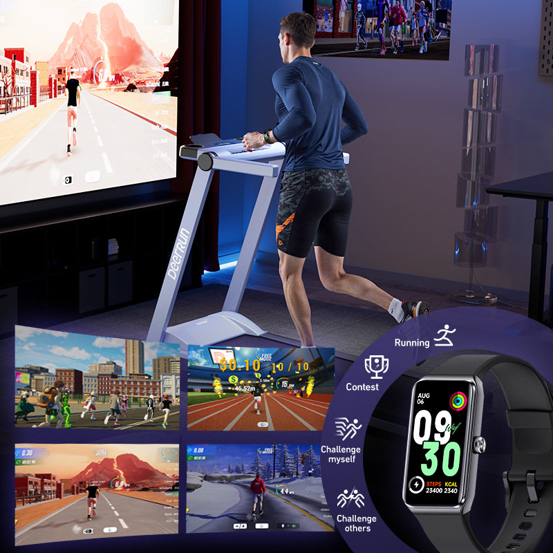 DeerRun® All - in - One Fitness Smartwatch for Workouts & Daily Use